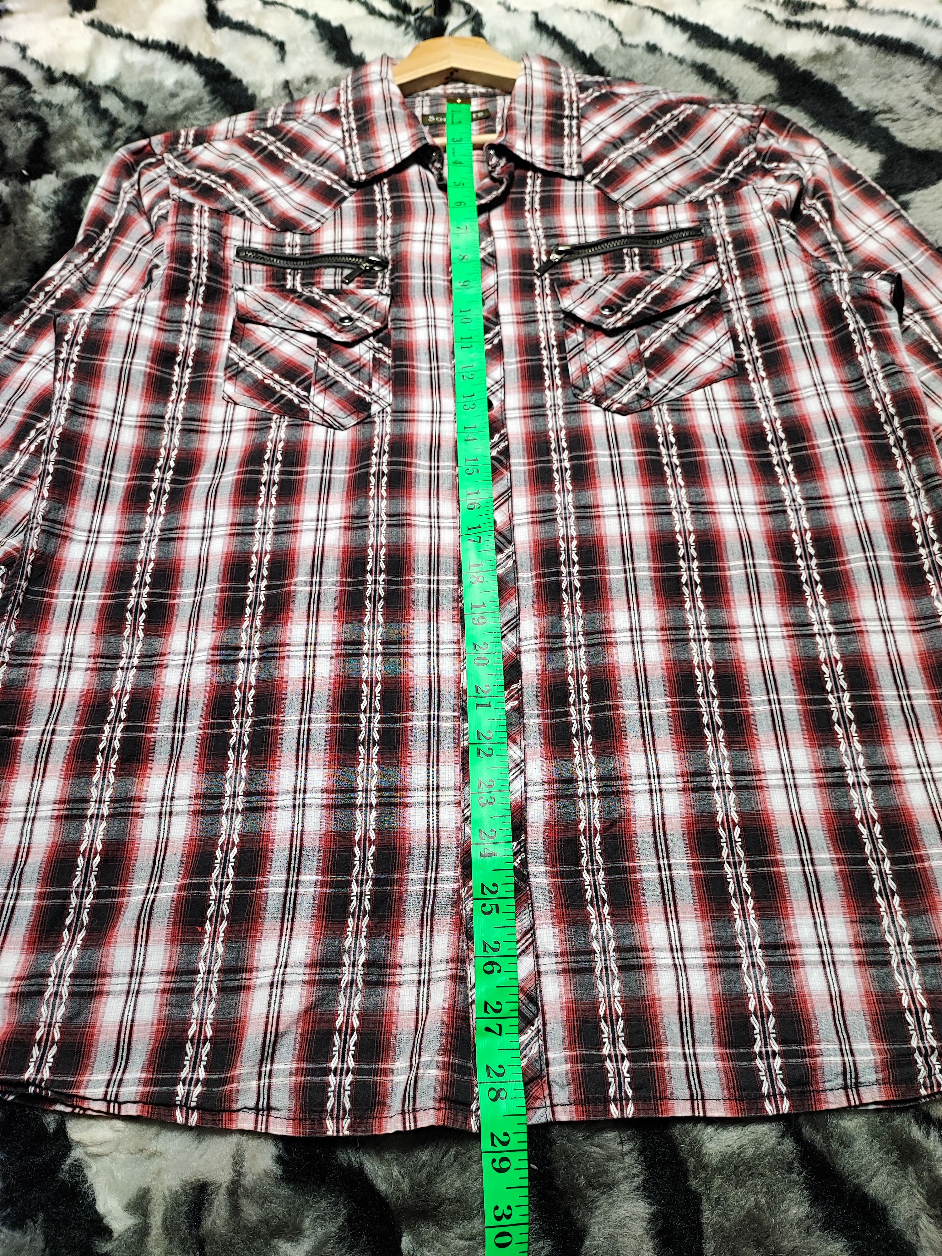 Cowboy Equipment × Flannel × Vintage Sorridere Western Flannel Shirt 3Q Size US L / EU 52-54 / 3 - 9 Thumbnail
