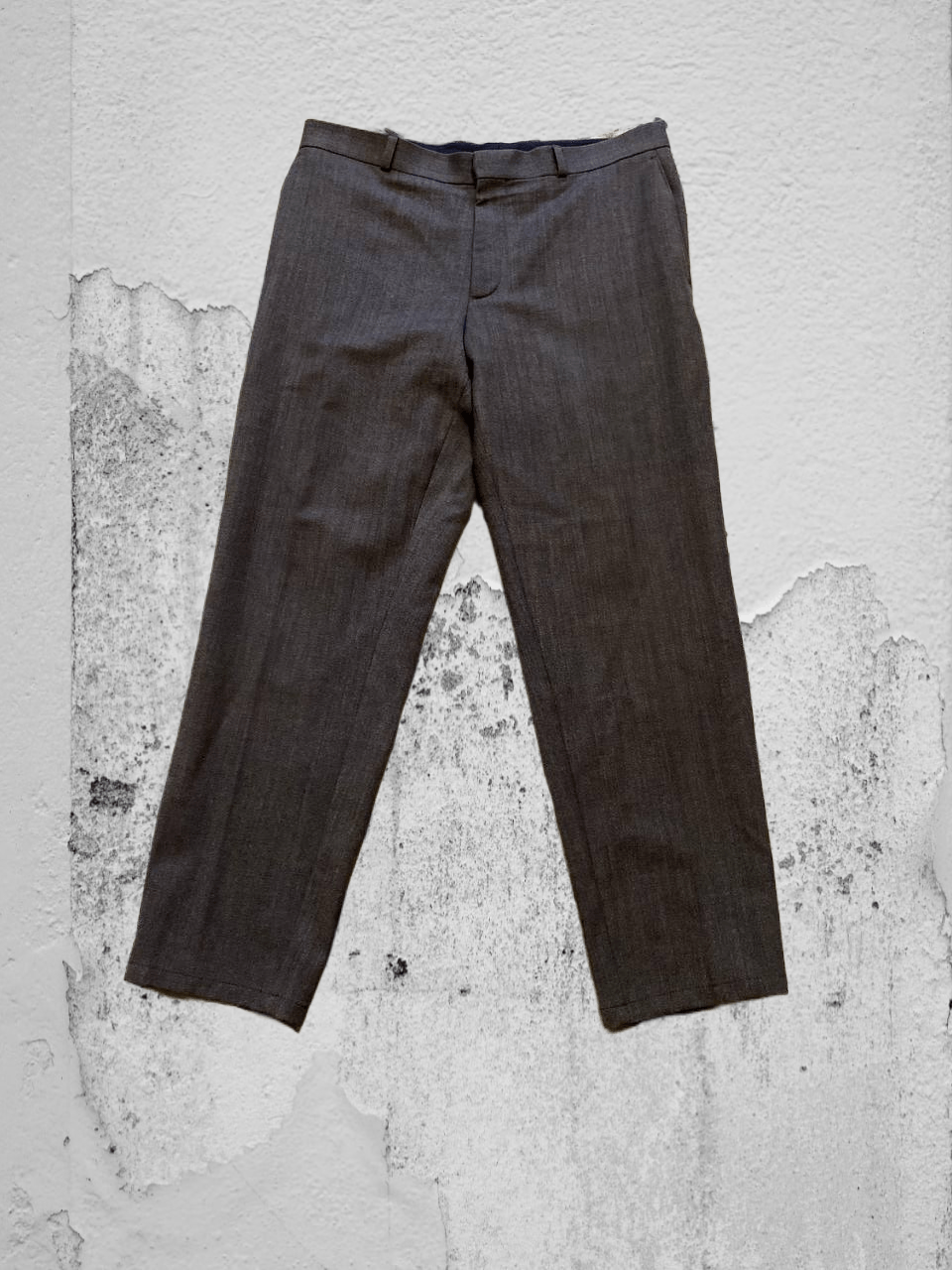 Formal Trousers Balmain gray vintage Y2K