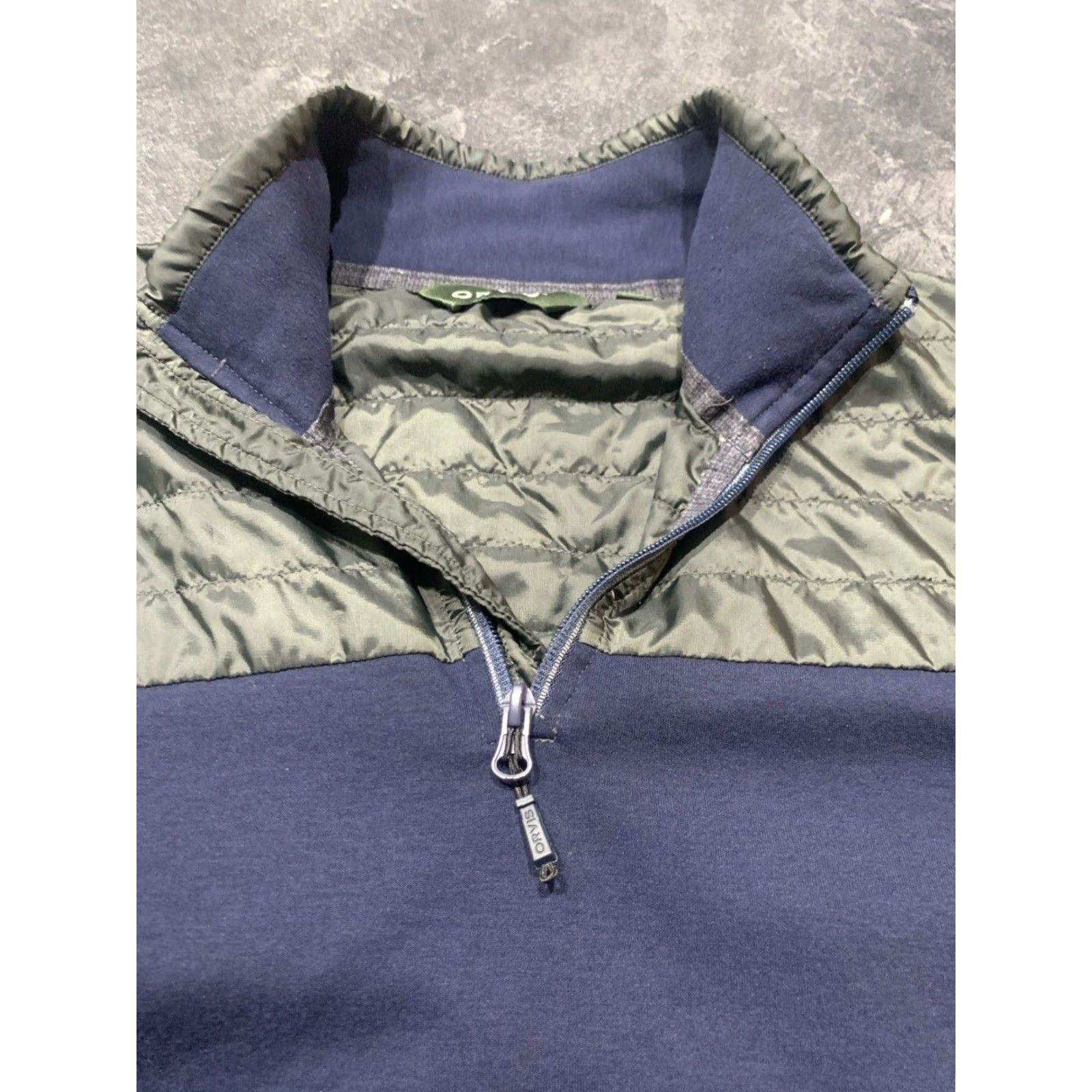 Orvis Orvis Blue Hybrid 1/4 Zip Mens XL Long Sleeve Stretch Pullover Sweater Outdoor Size US XL / EU 56 / 4 - 3 Thumbnail