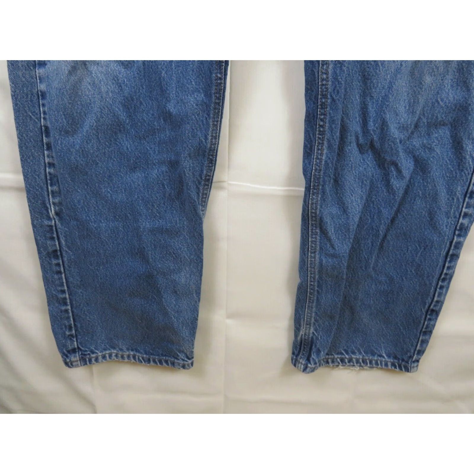 Carhartt Carhartt Jeans Relaxed Fit 44X30 Pants Blue Mens Regular Inseam 30 USA Union Made Distressed Tapered 44 Blue Jeans Size US 44 / EU 60 - 2 Thumbnail