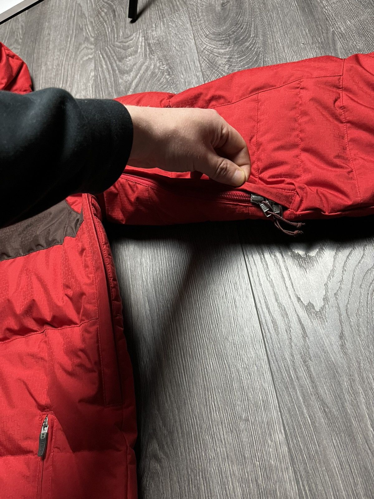 Nike ACG Vintage Nike ACG 550 Goose Down Puffer Jacket Red Gorpcore Size US XL / EU 56 / 4 - 5 Thumbnail