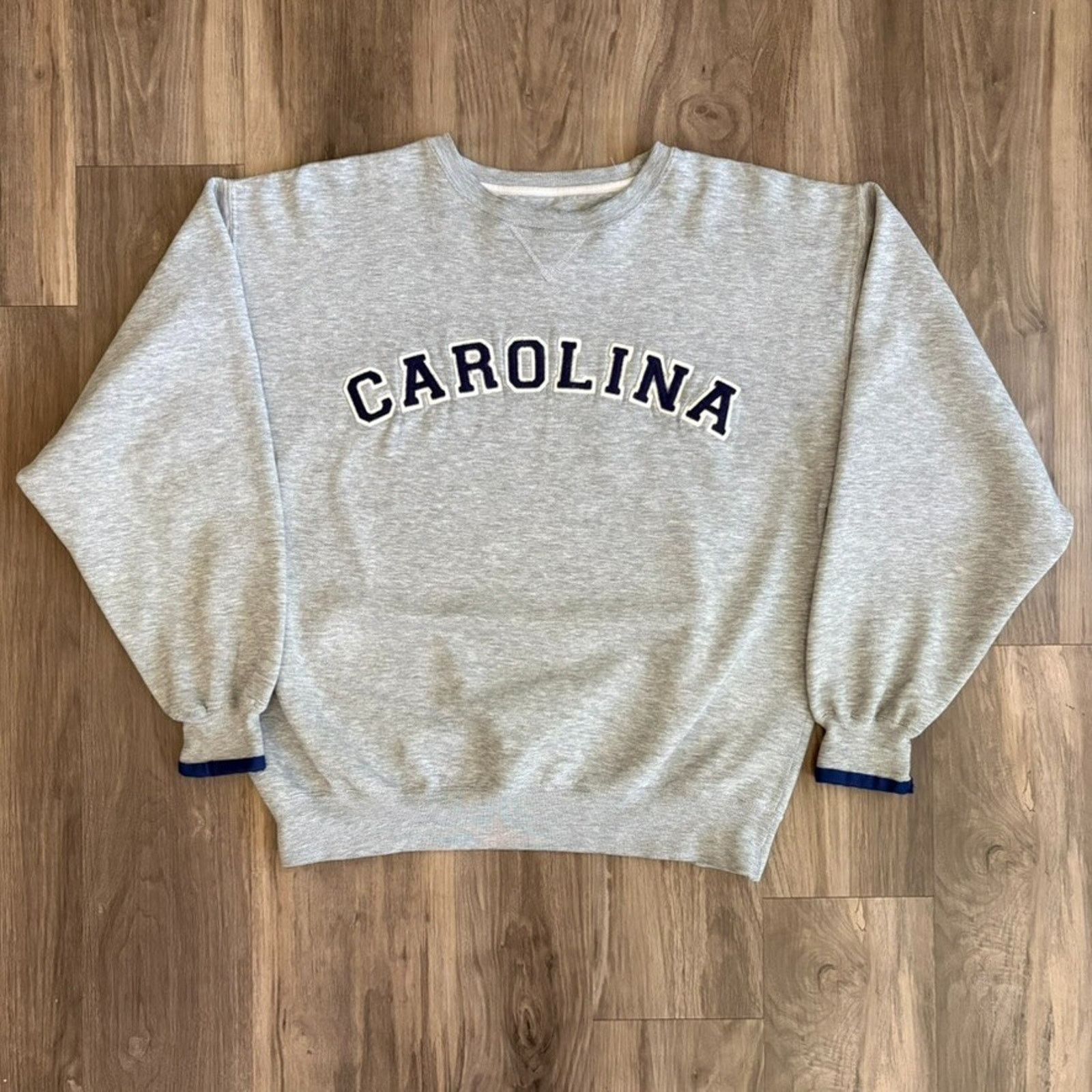 Vintage Vintage 1990s UNC Crewneck Sweatshirt Pullover Size US S / EU 44-46 / 1 - 2 Thumbnail