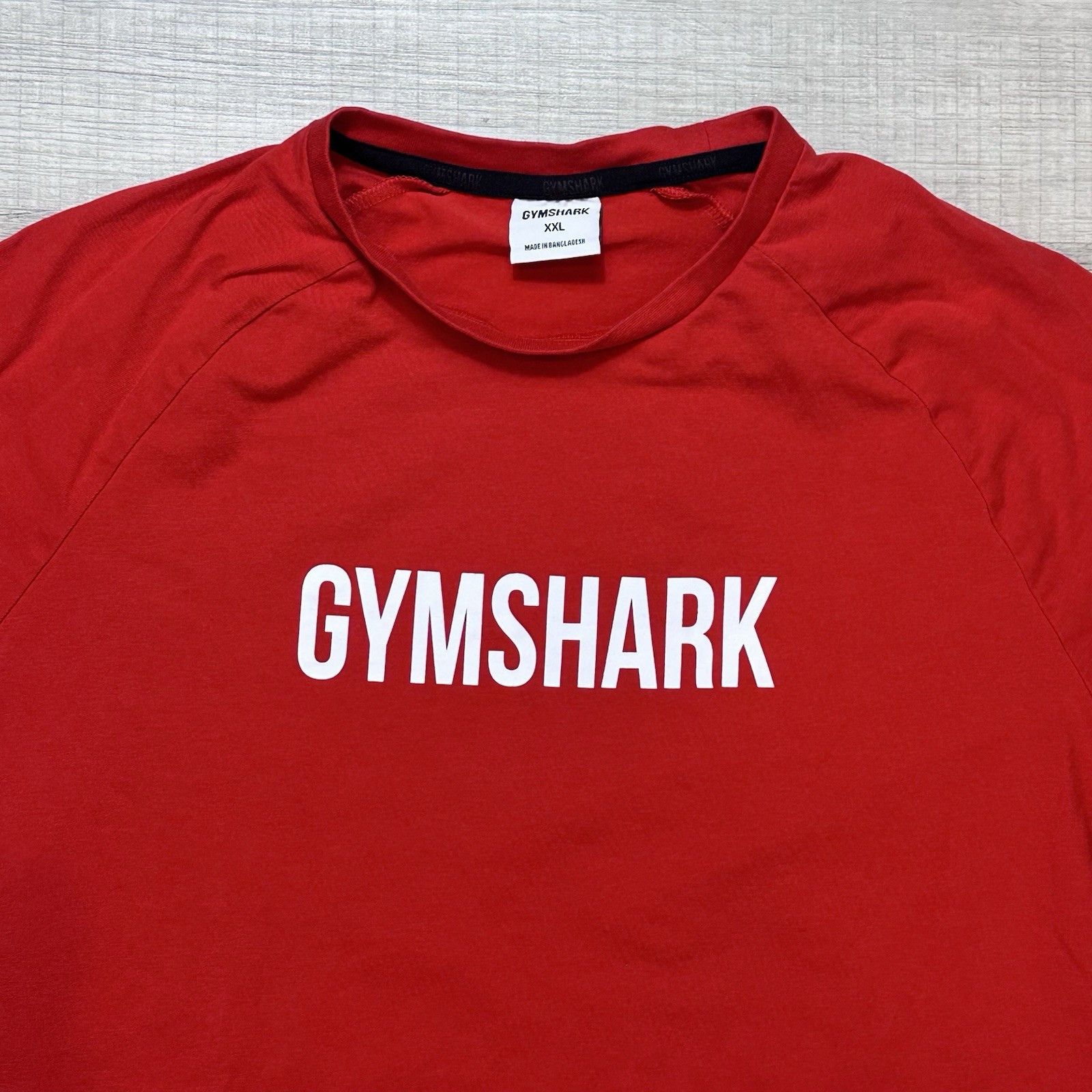 Gymshark Gymshark Men's Apollo T-Shirt Red Short Sleeve Athletic 2XL Size US XXL / EU 58 / 5 - 5 Thumbnail