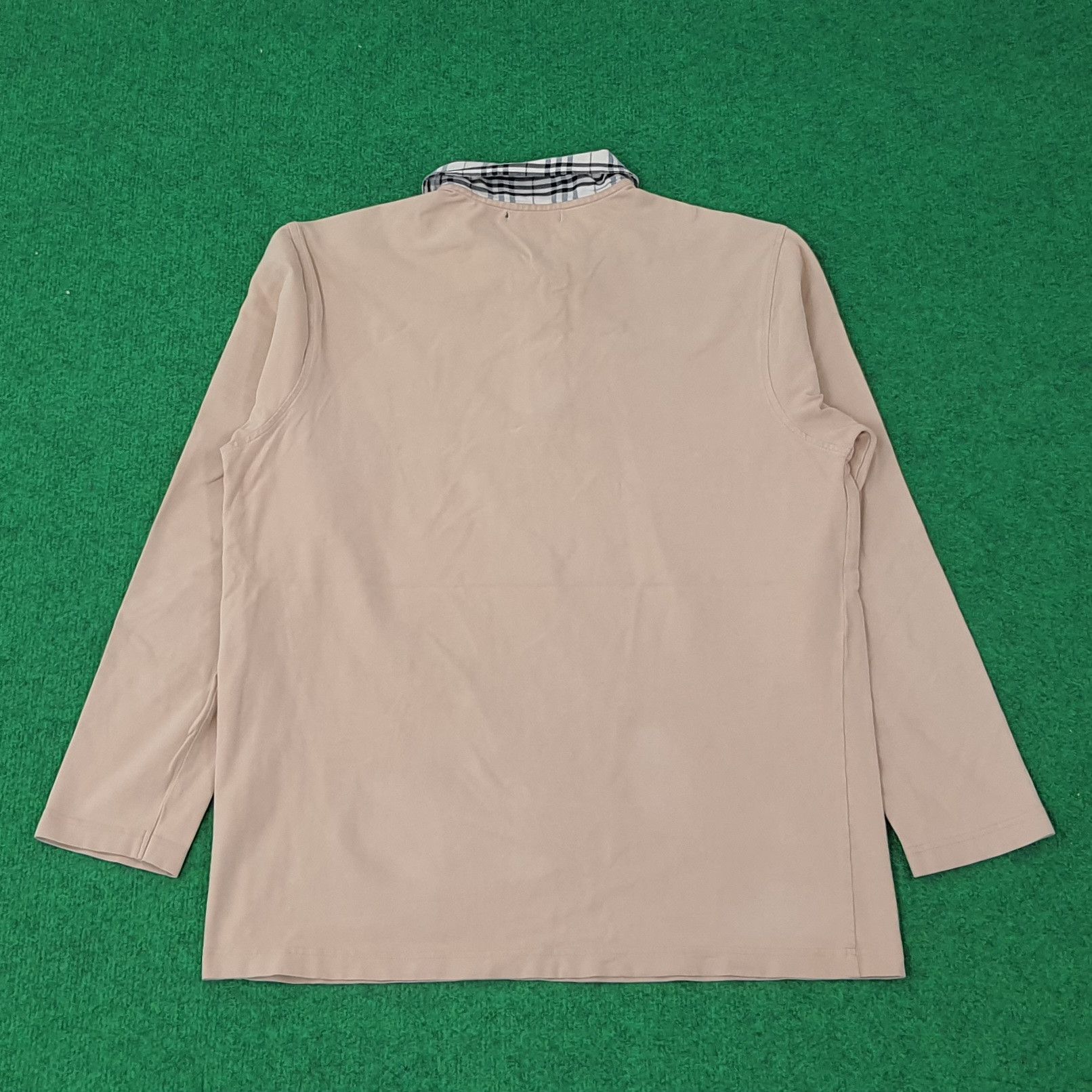 Burberry Vintage Burberry London Nova Check Polo Shirt C249N9 Size US M / EU 48-50 / 2 - 3 Thumbnail