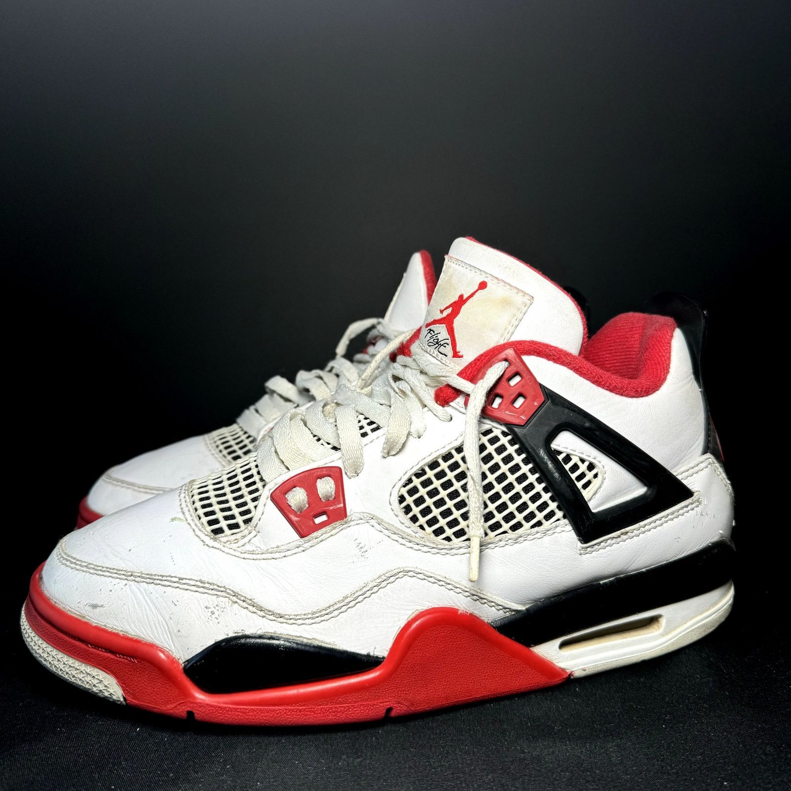 Jordan Brand × Nike Size 7 - Air Jordan 4 Retro OG GS Fire Red 2020 Men's Shoes Size US 7 / EU 40 - 8 Thumbnail