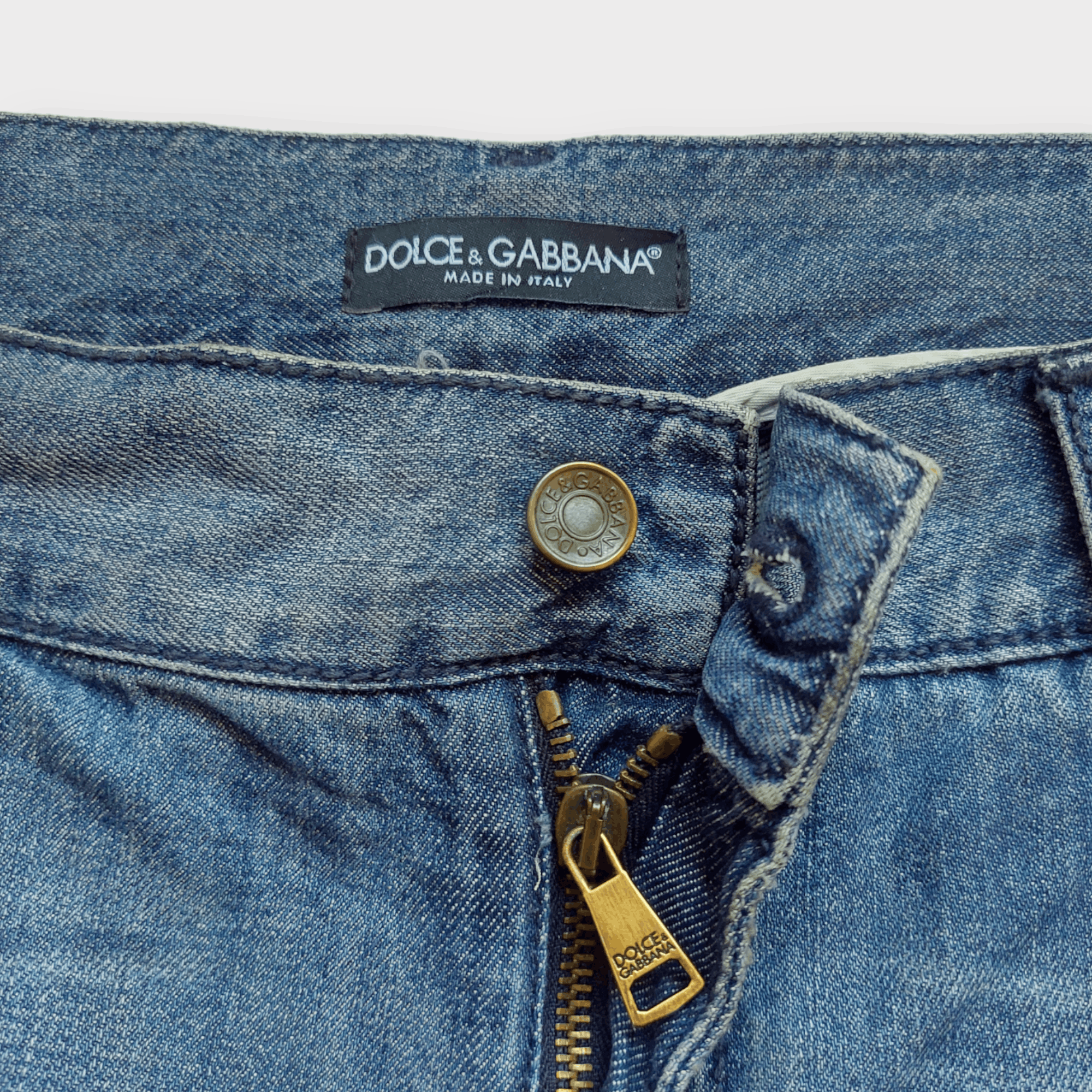 Dolce & Gabbana Dolce & Gabbana Baggy Denim Jeans Size US 34 / EU 50 - 6 Thumbnail