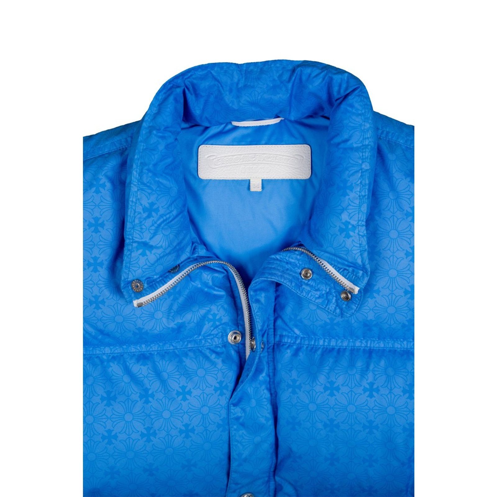 Chrome Hearts Monogram Stiff Puffer Vest 'Blue' Size US M / EU 48-50 / 2 - 4 Thumbnail
