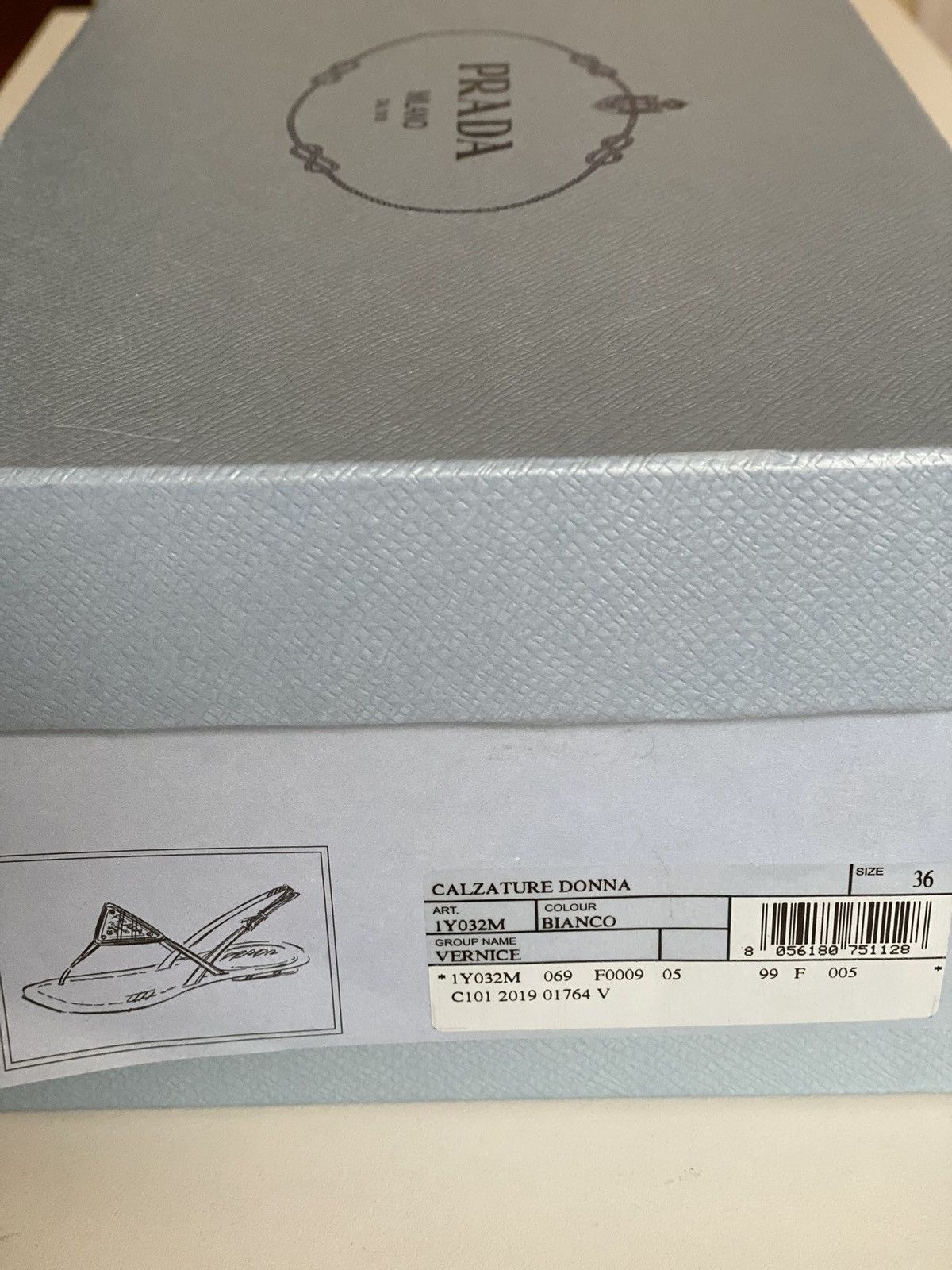 Prada Prada Leather Thong Sandals Size US 6 / IT 36 - 4 Thumbnail