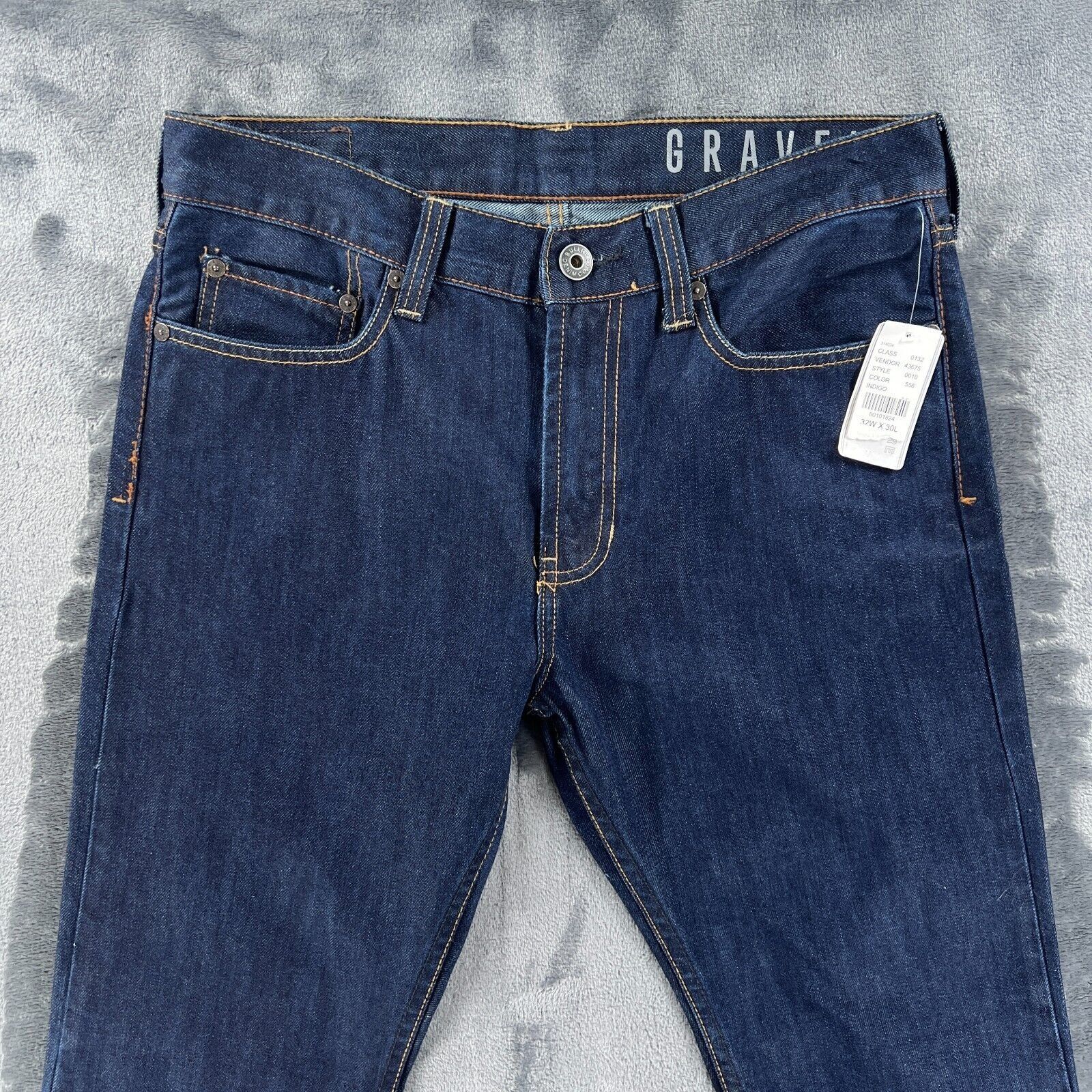 Bullhead Denim Co. Bullhead LA Denim Co Jeans Men 32x30 Navy Blue Gravels Slim Size US 32 / EU 48 - 3 Thumbnail