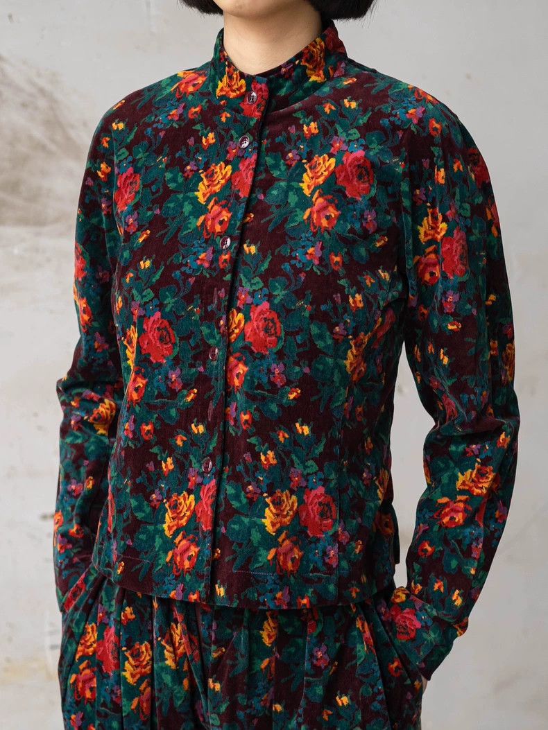 Kenzo KENZO Vintage green velvet suit Size M / US 6-8 / IT 42-44 - 3 Thumbnail