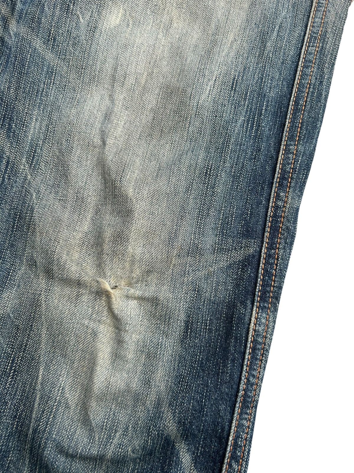 Edwin Vintage Edwin Navajo Japanese Brand Distressed Denim Jeans Size US 34 / EU 50 - 7 Thumbnail