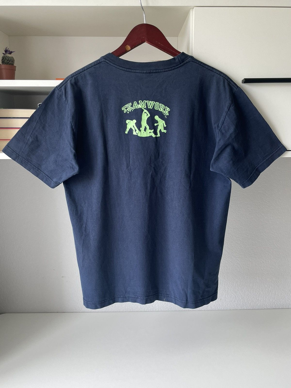 Japanese Brand × Vintage 💥RARE💥 Vintage TEAMWORK T-Shirt Design Size US XL / EU 56 / 4 - 2 Thumbnail