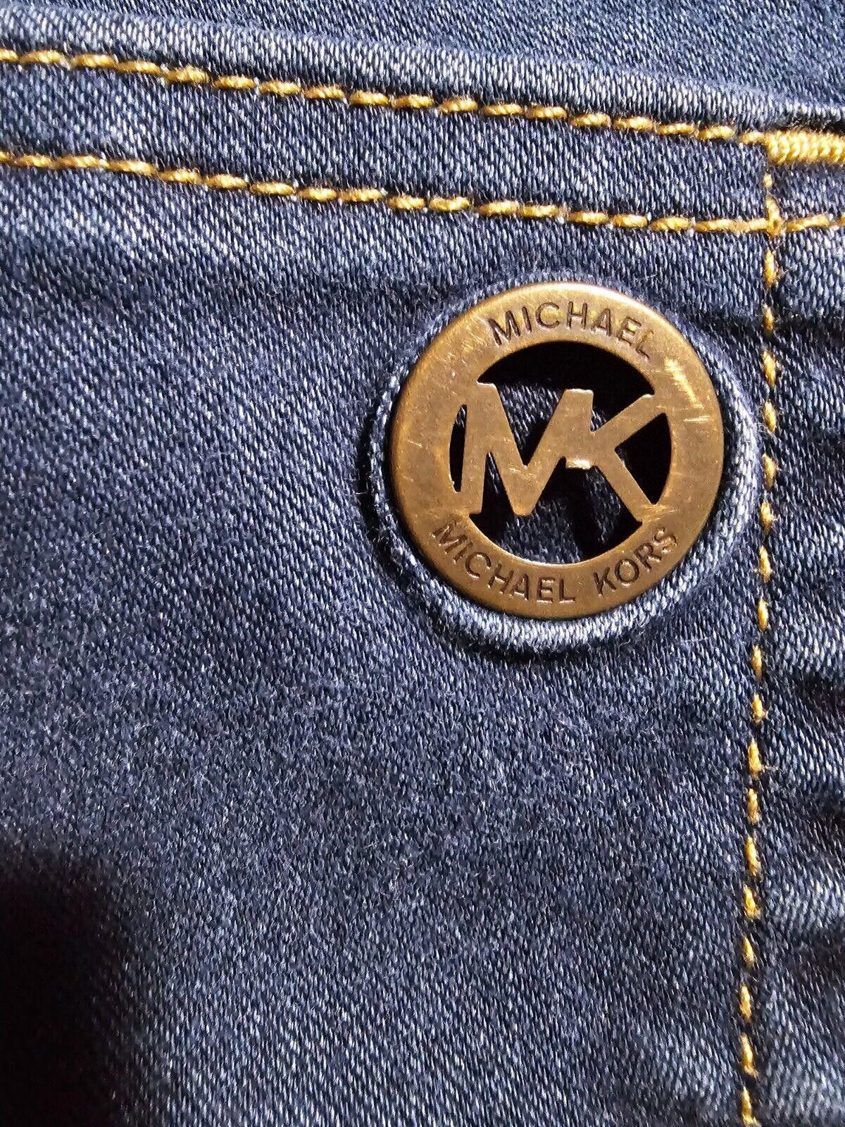 Michael Kors Michael Kors Womens Izzy Cropped Skinny Fit Jeans Size 8 Size 30" / US 8 / IT 44 - 11 Thumbnail