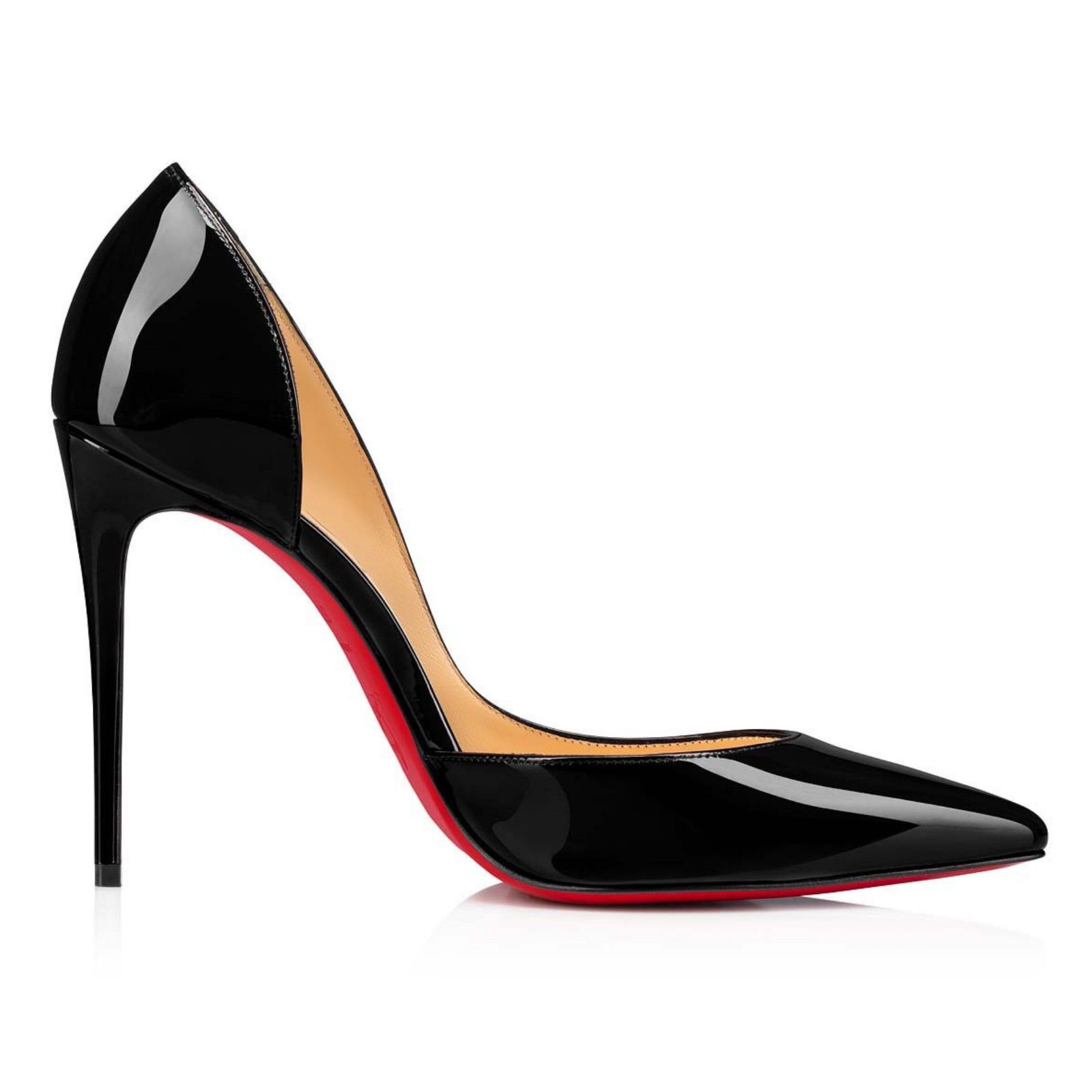 Christian Louboutin Christian Louboutin Iriza 100 Black Patent Leather Classic Size US 7.5 / IT 37.5 - 8 Thumbnail