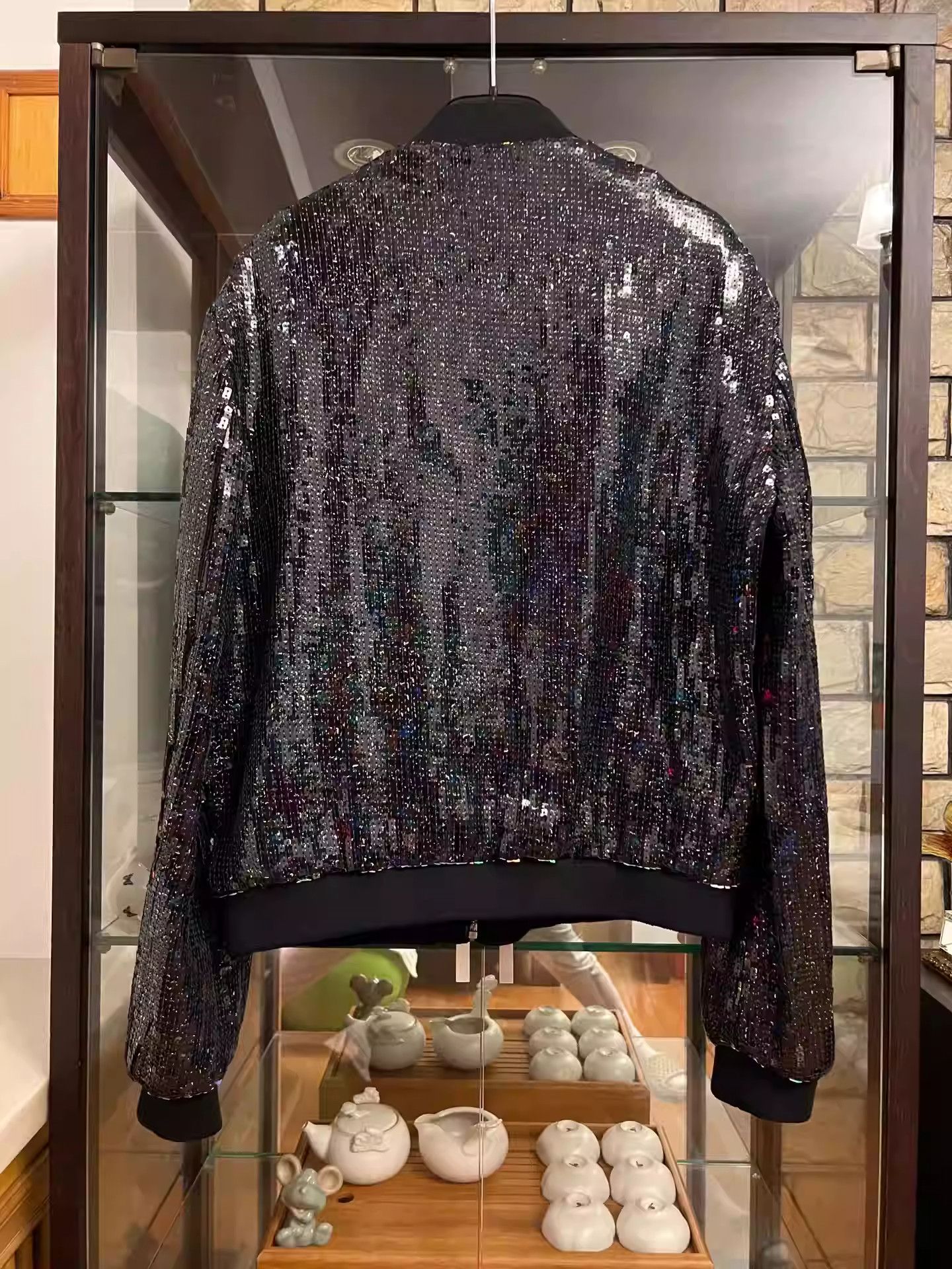 Saint Laurent Paris saint laurent Hardened Black Scale Baseball Jacket Size US M / EU 48-50 / 2 - 4 Thumbnail