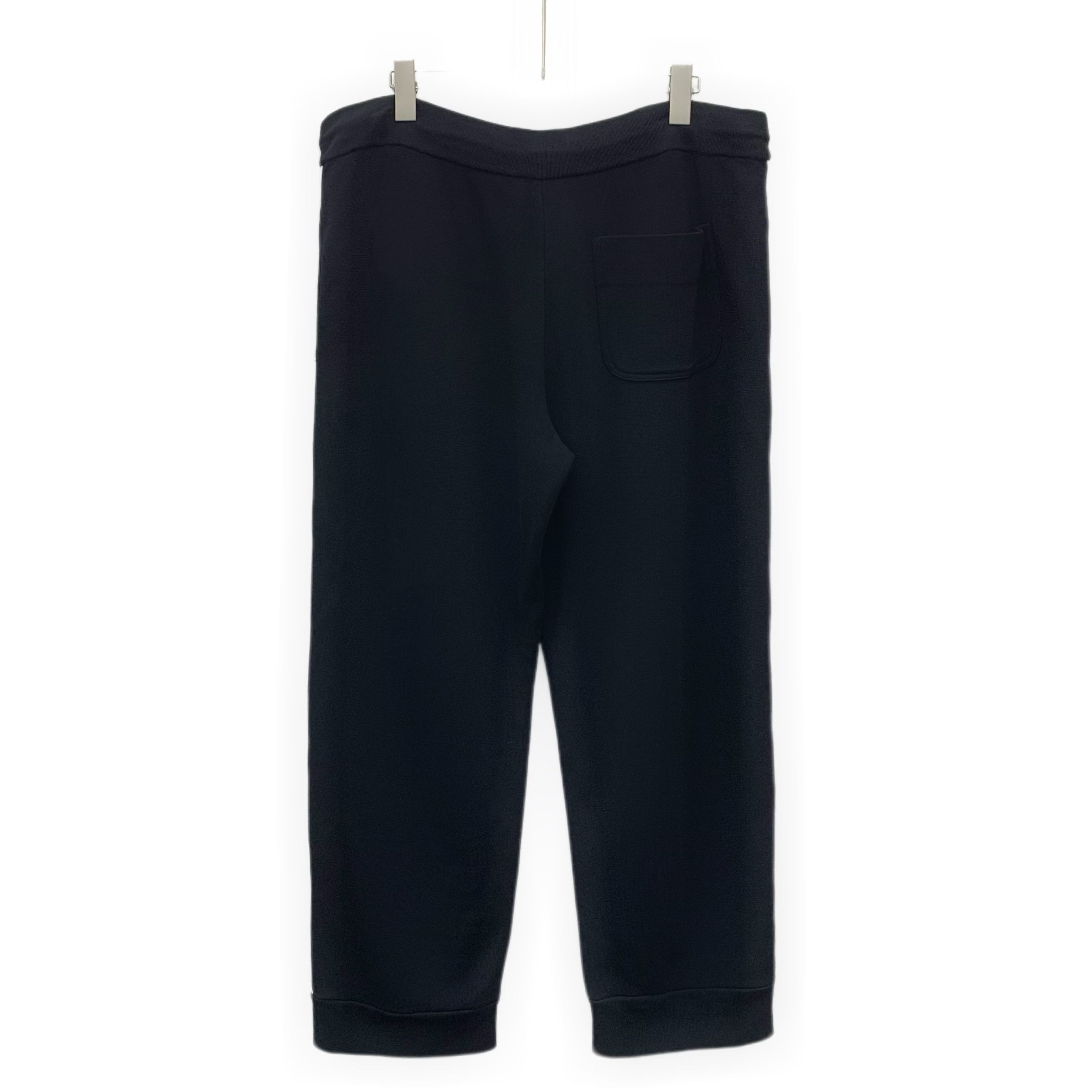 Valentino Valentino Side Logo Pants Black (L) Size US 33 - 2 Thumbnail
