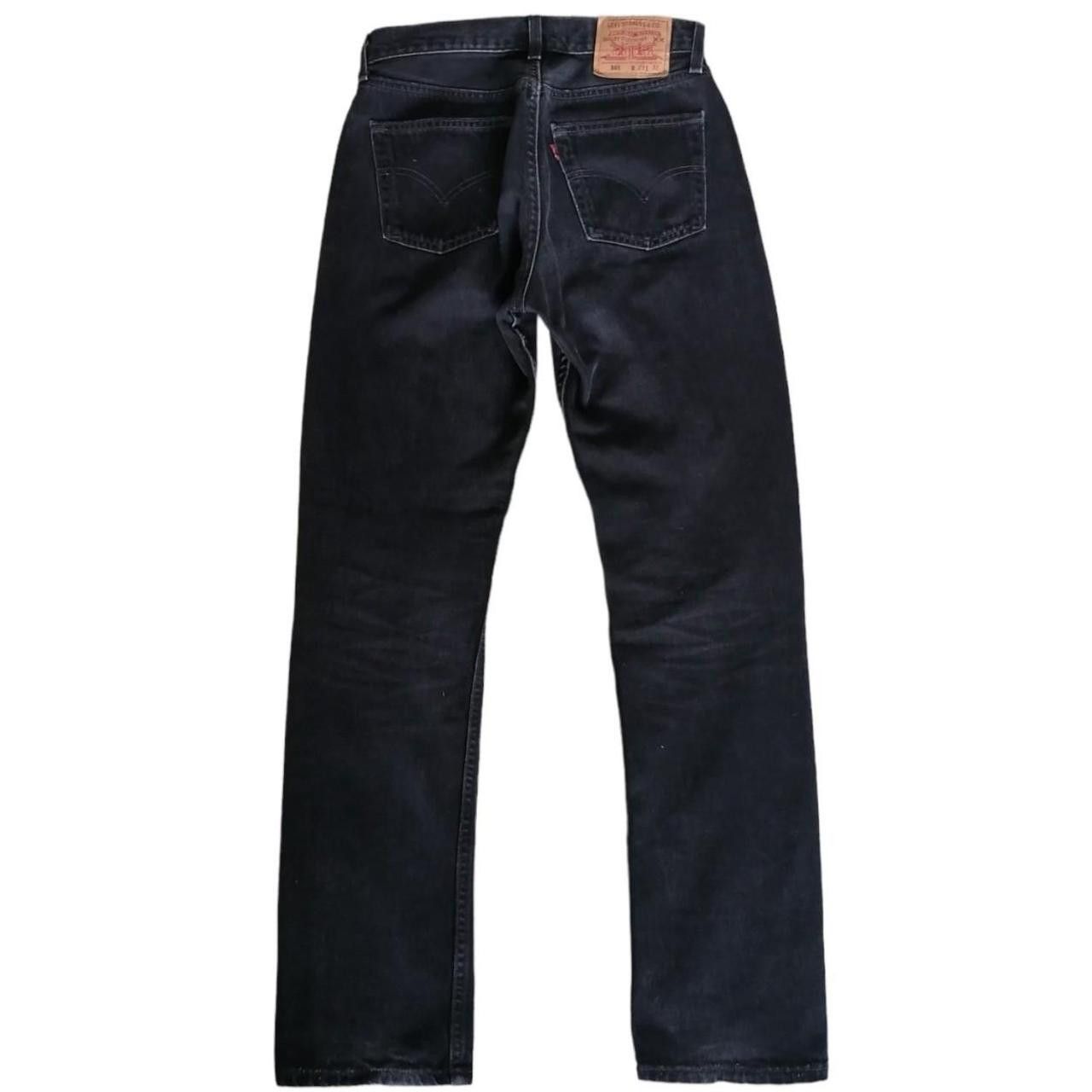 Levi's Vintage Levi's 501 USA Made 90s black Size US 29 - 2 Thumbnail