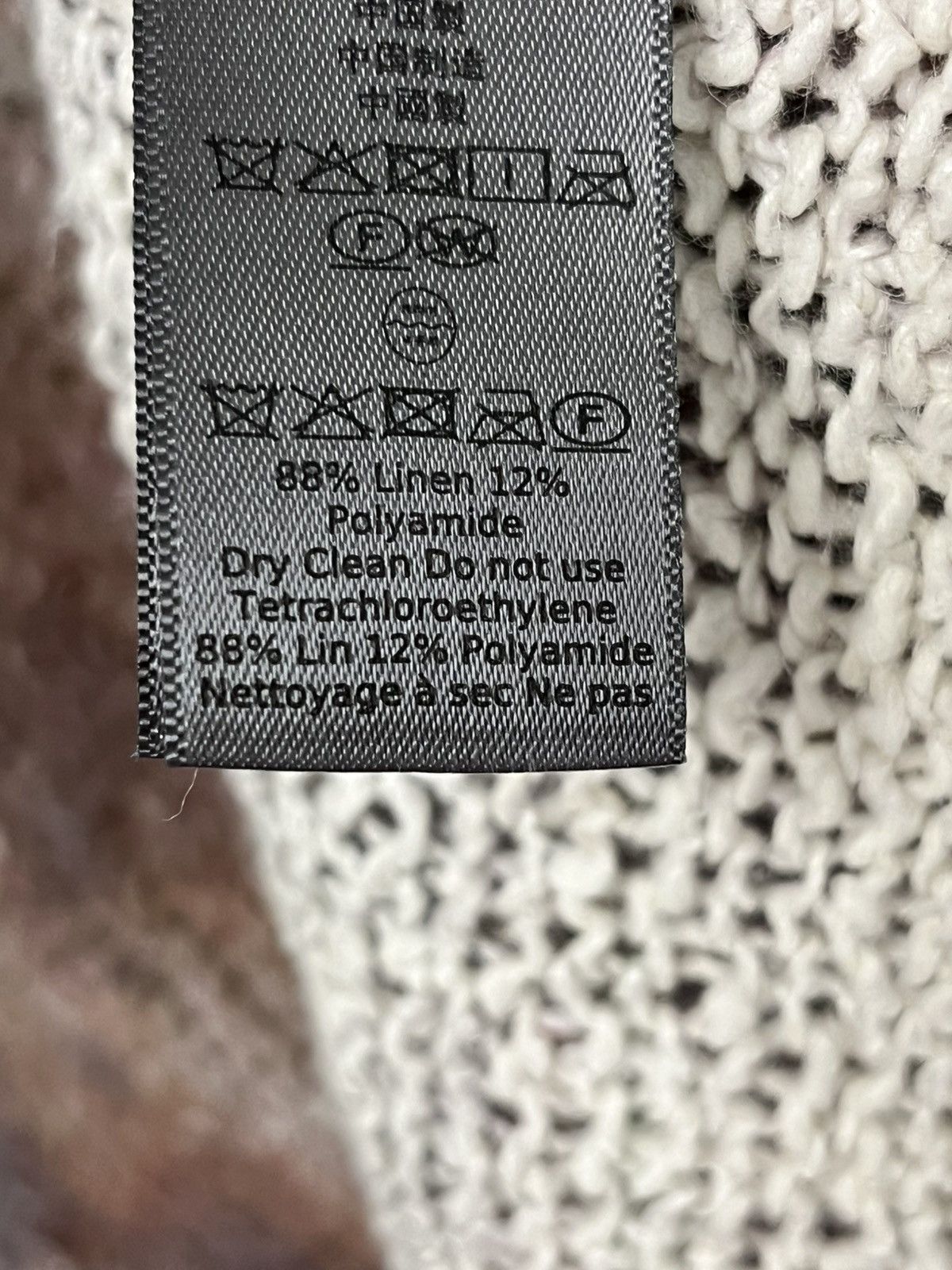 John Varvatos Linen Sweater. Size small. Size US S / EU 44-46 / 1 - 4 Thumbnail