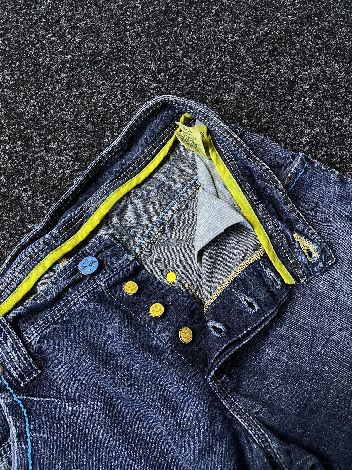 If Six Was Nine × Vintage × Wrangler Vintage 90s Y2K Wrangler Denim Jeans baggy pants Size US 34 / EU 50 - 7 Thumbnail