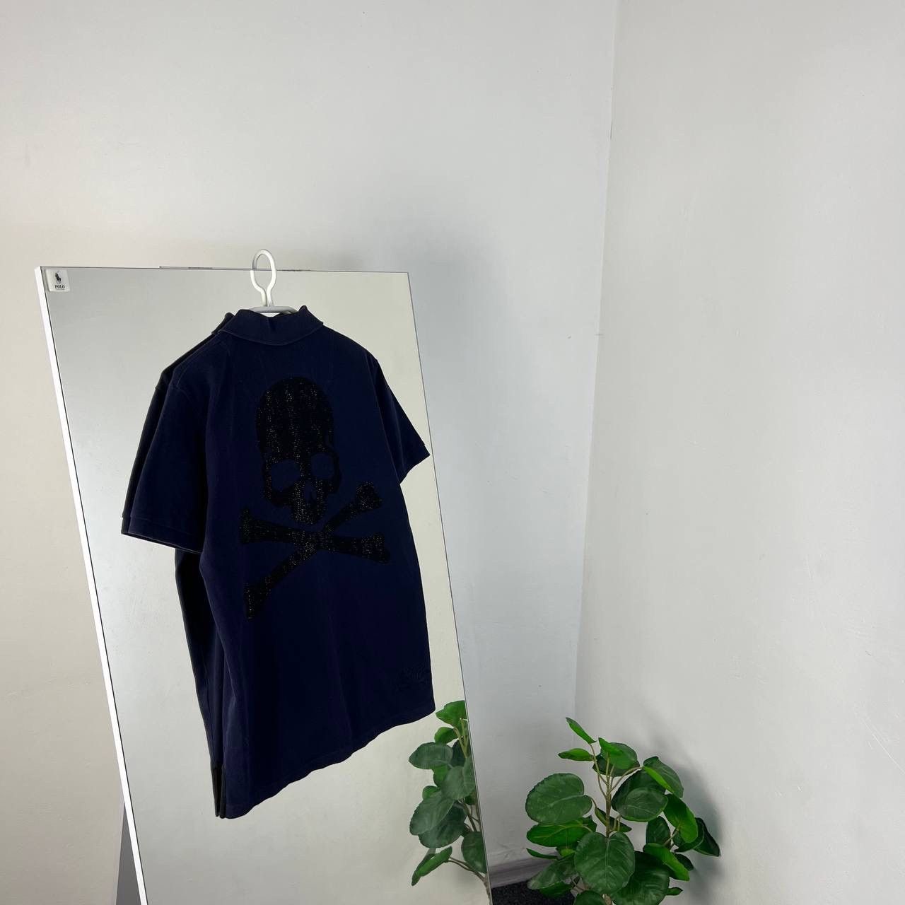 Philipp Plein Philipp Plein Big Dead Skull Logo Polo T-Shirt Size US L / EU 52-54 / 3 - 1 Thumbnail
