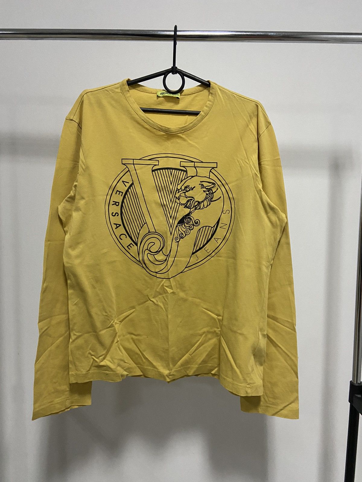 Versace × Versace Jeans Couture Versace jeans Vintage longsleeve big logo luxury Size US M / EU 48-50 / 2 - 1 Thumbnail