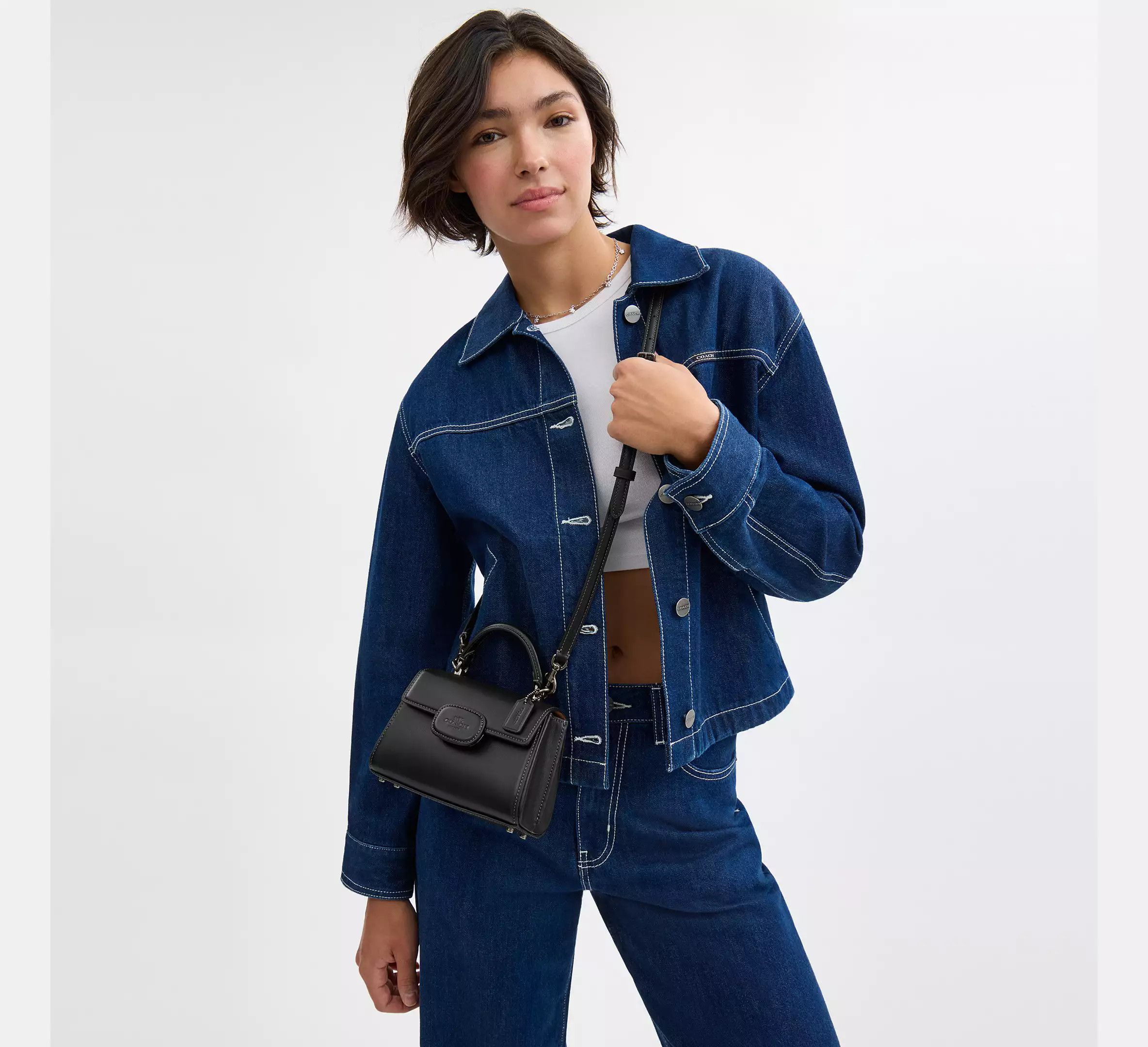 Coach Eliza Mini Top Handle Bag CW182 Size ONE SIZE - 7 Thumbnail