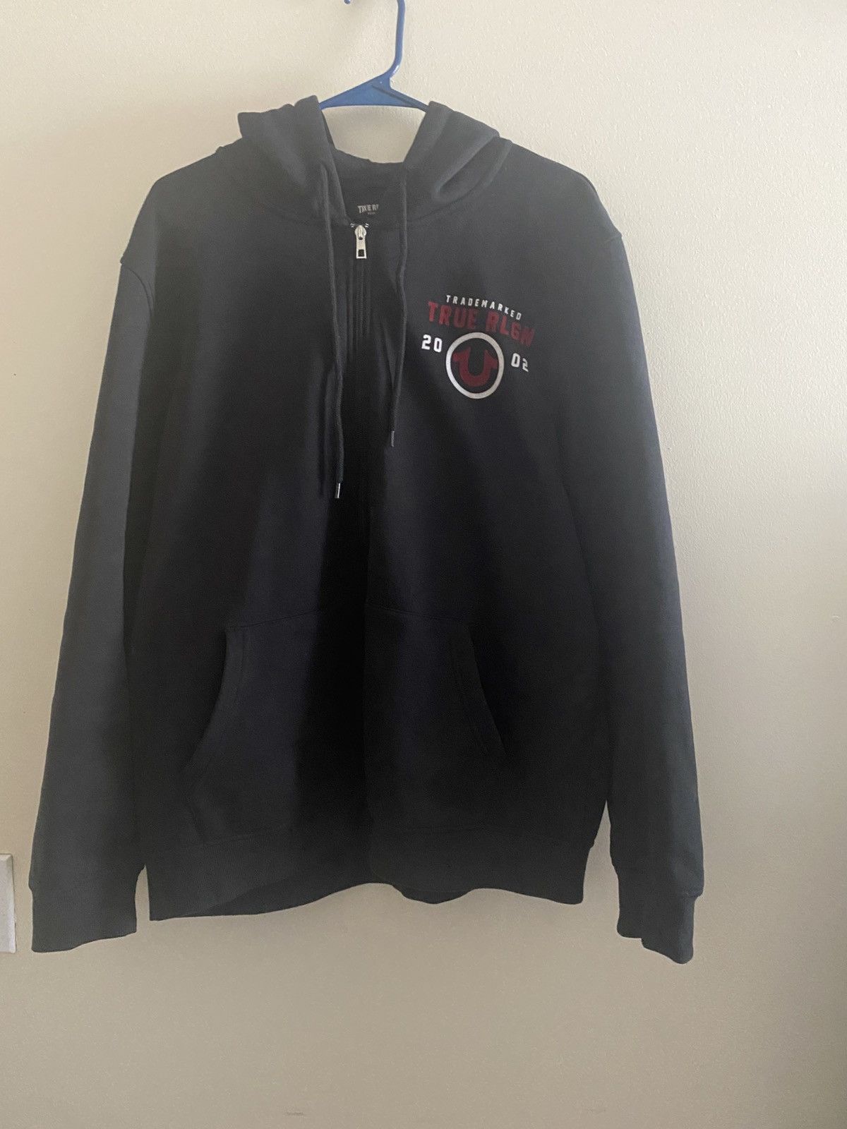 True Religion True Religion Trademarked Logo Zip-up Hoodie Size US XL / EU 56 / 4 - 1 Thumbnail