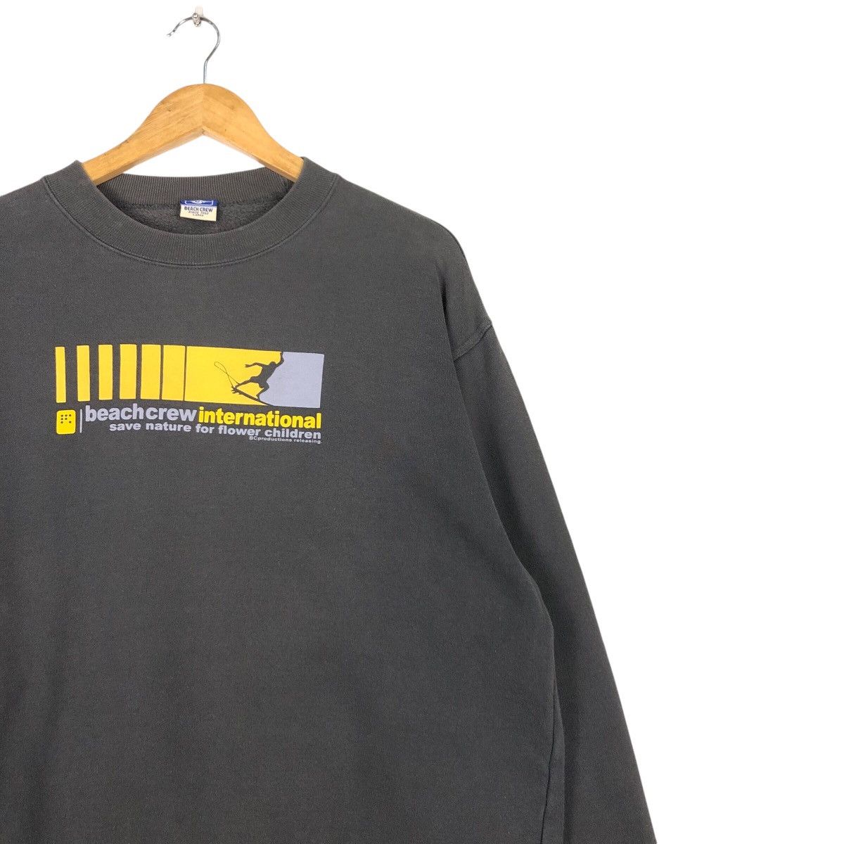 Japanese Brand × Vintage Beach Crew International Team Rescue Sweatshirt Large #A1 Size US L / EU 52-54 / 3 - 5 Thumbnail