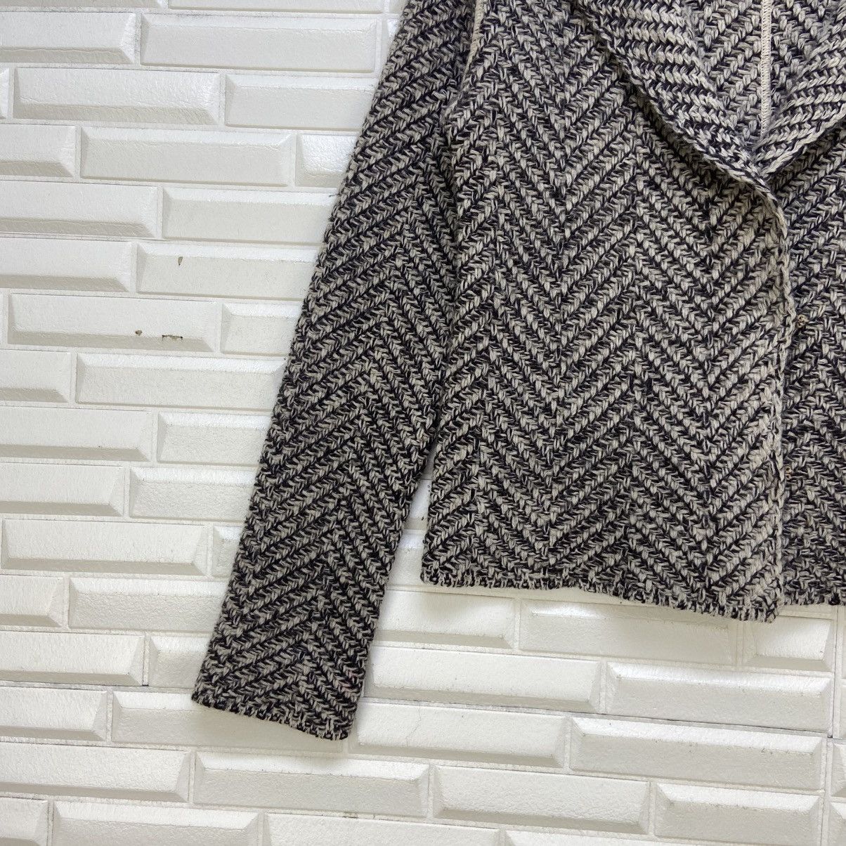 Max Mara S Max Mara Made in Italy Cable Knit Jacket Size S / US 4 / IT 40 - 5 Thumbnail
