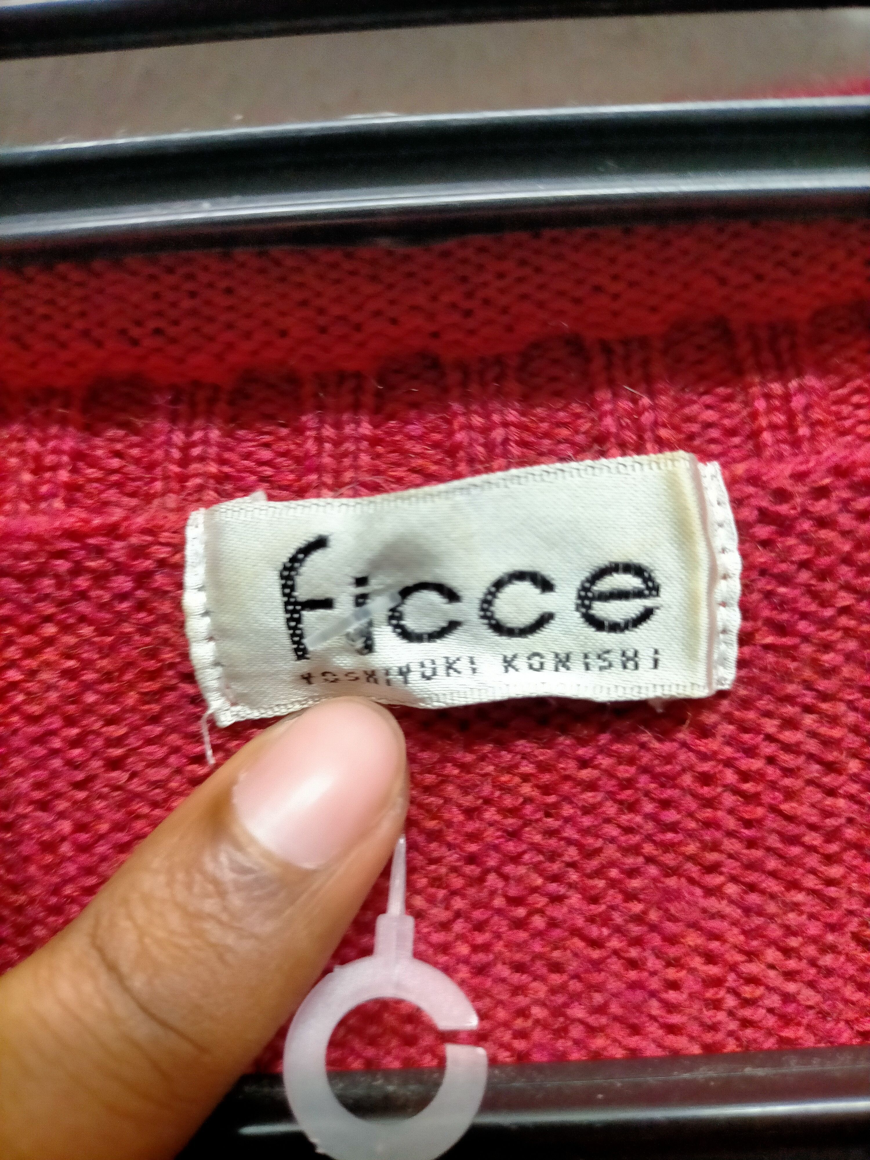 Japanese Brand Vintage Ficce By Yoshiyuki Konishi Where's Nanny Rare Knitte Size US L / EU 52-54 / 3 - 5 Thumbnail
