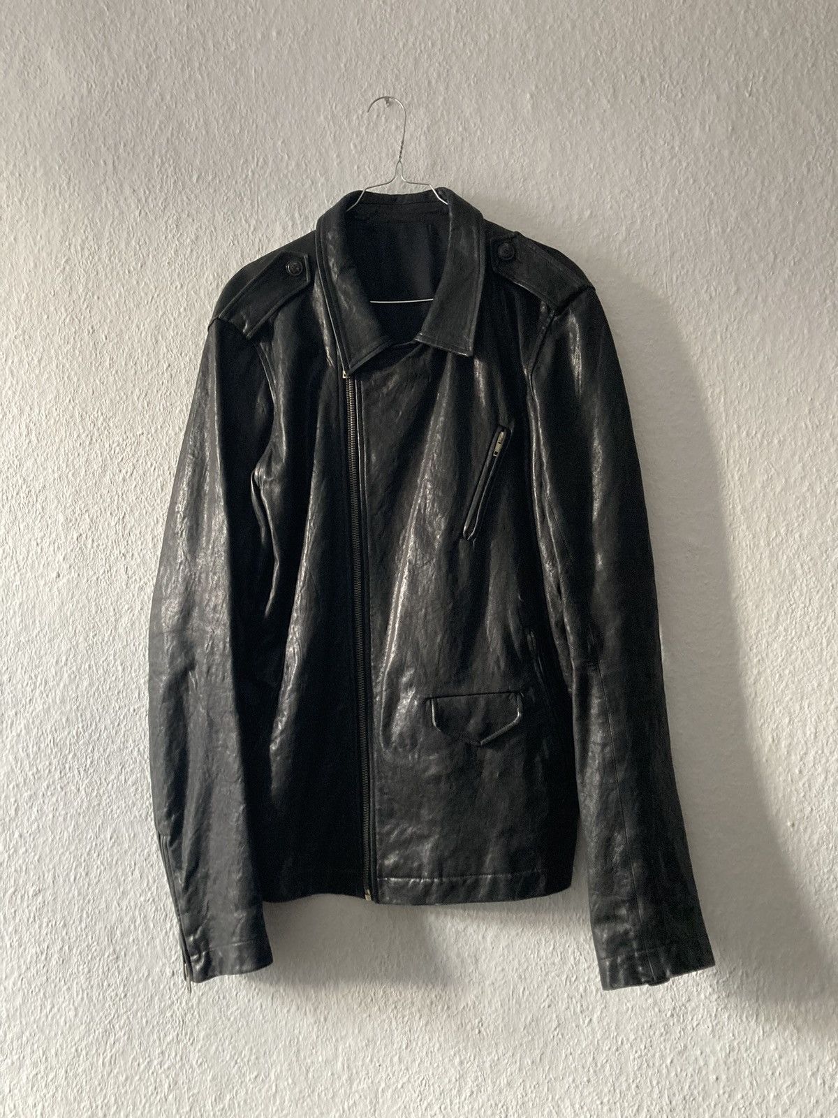Rick Owens FW09 Rick Owens Crust Hammered Lamb Stooges Leather