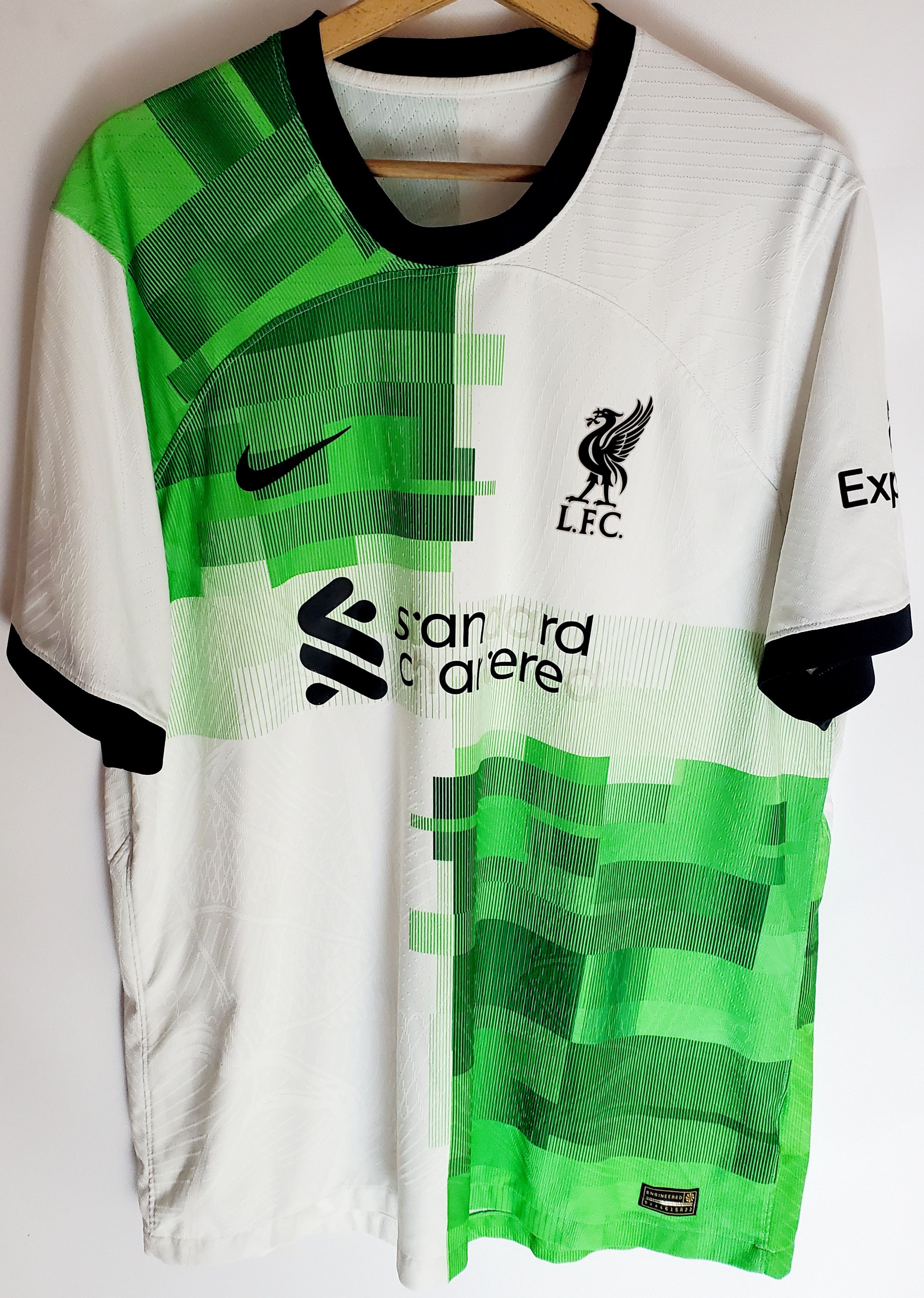 Nike Liverpool 2023-24 Away Player Issue Original Jersey Xl Size US XL / EU 56 / 4 - 1 Thumbnail