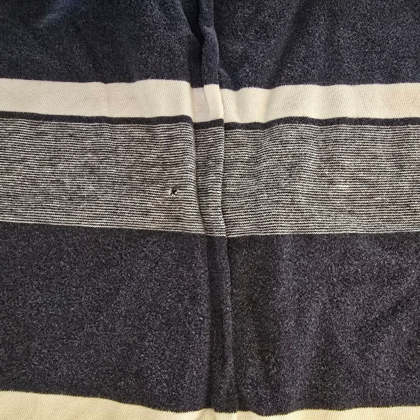 Faded Glory Navy White Striped FG Short Sleeve Size US XXL / EU 58 / 5 - 3 Thumbnail