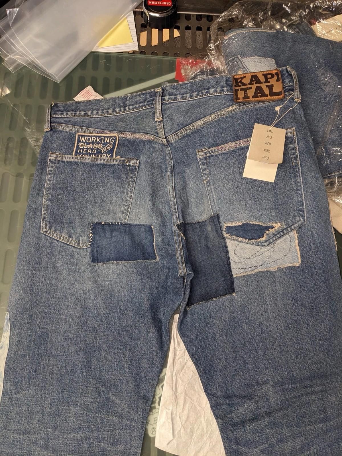 Kapital Kapital 14 oz Denim 5p Monkey Cisco Dixie Remake Pants 34 Size US 34 / EU 50 - 6 Thumbnail