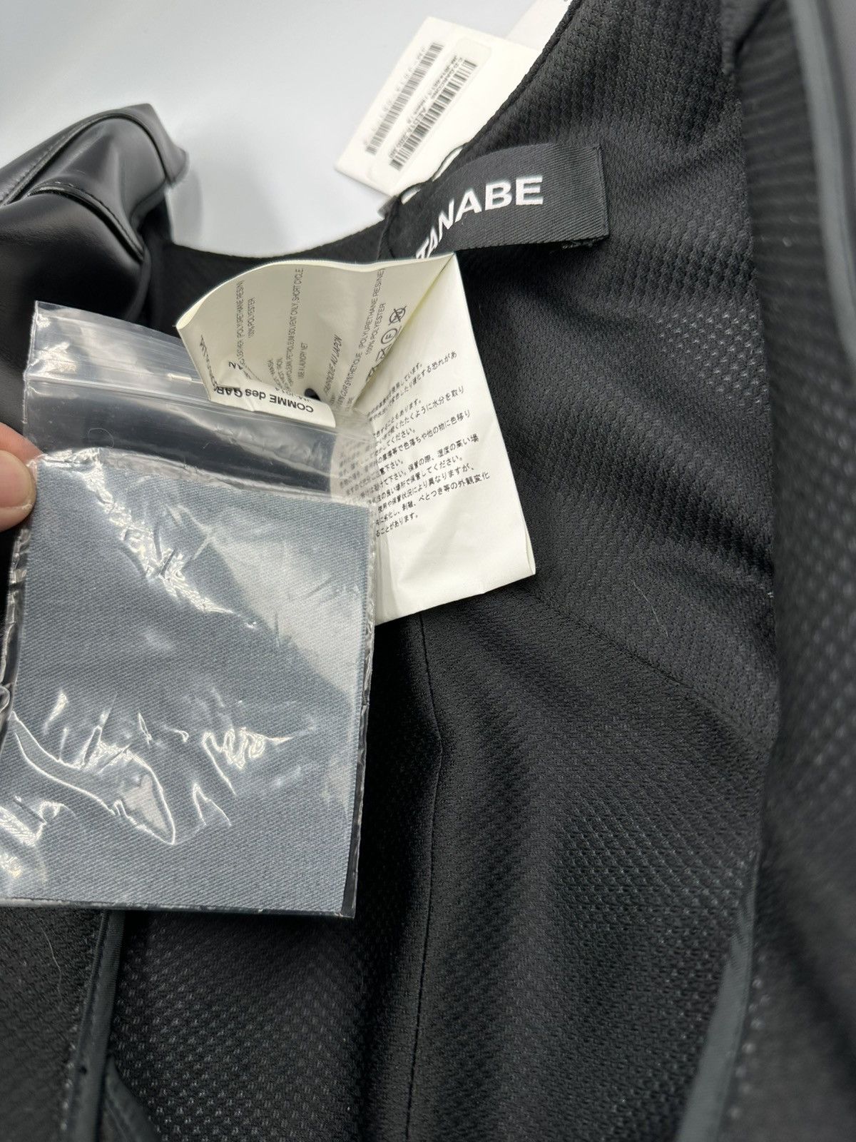 Junya Watanabe JUNYA WATANABE x CDG ASYMMETRICAL BIKER JACKET “BATMAN” 🦇 Size US S / EU 44-46 / 1 - 4 Thumbnail