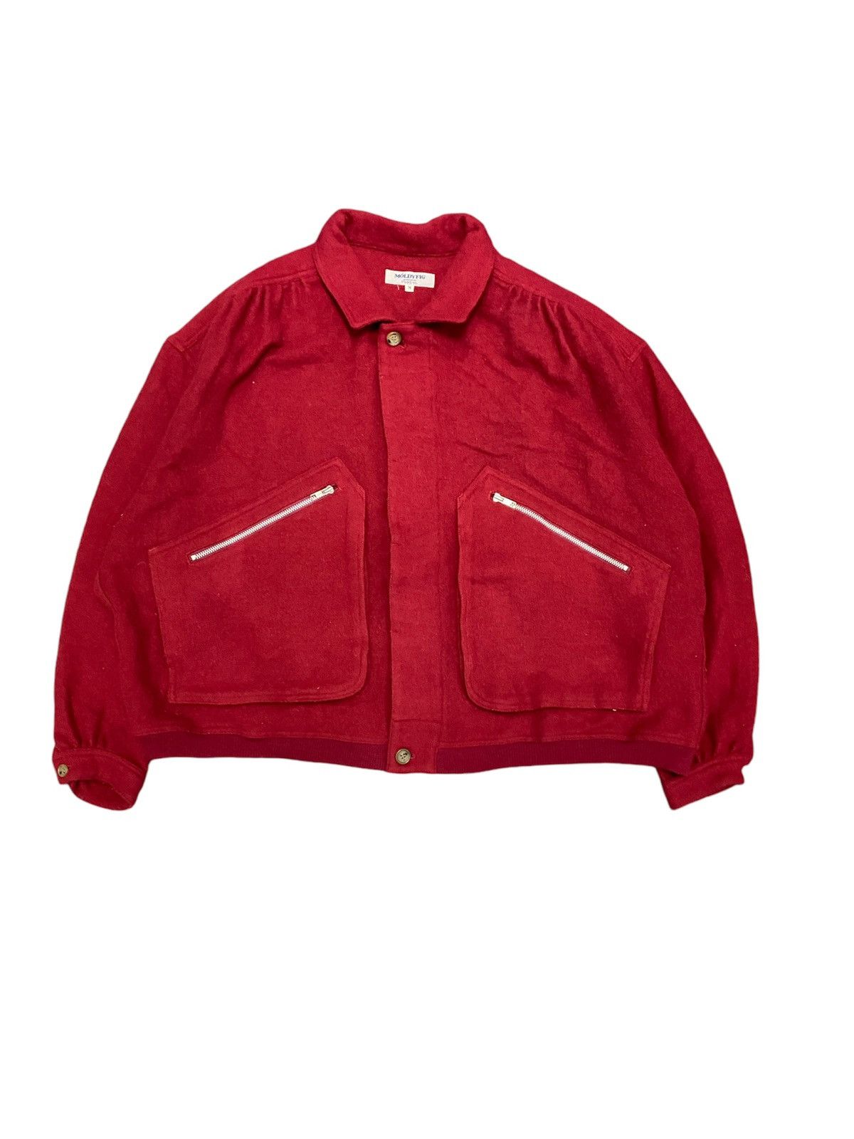 Y's 1980s Y'S Yohji Yamamoto MOLDFIG oversize big flappocket Size US M / EU 48-50 / 2 - 1 Thumbnail