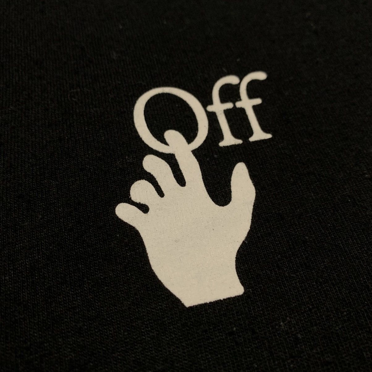 Off-White Off White Large Caravaggio Lute Black Tee Virgil Abloh Size US L / EU 52-54 / 3 - 5 Thumbnail