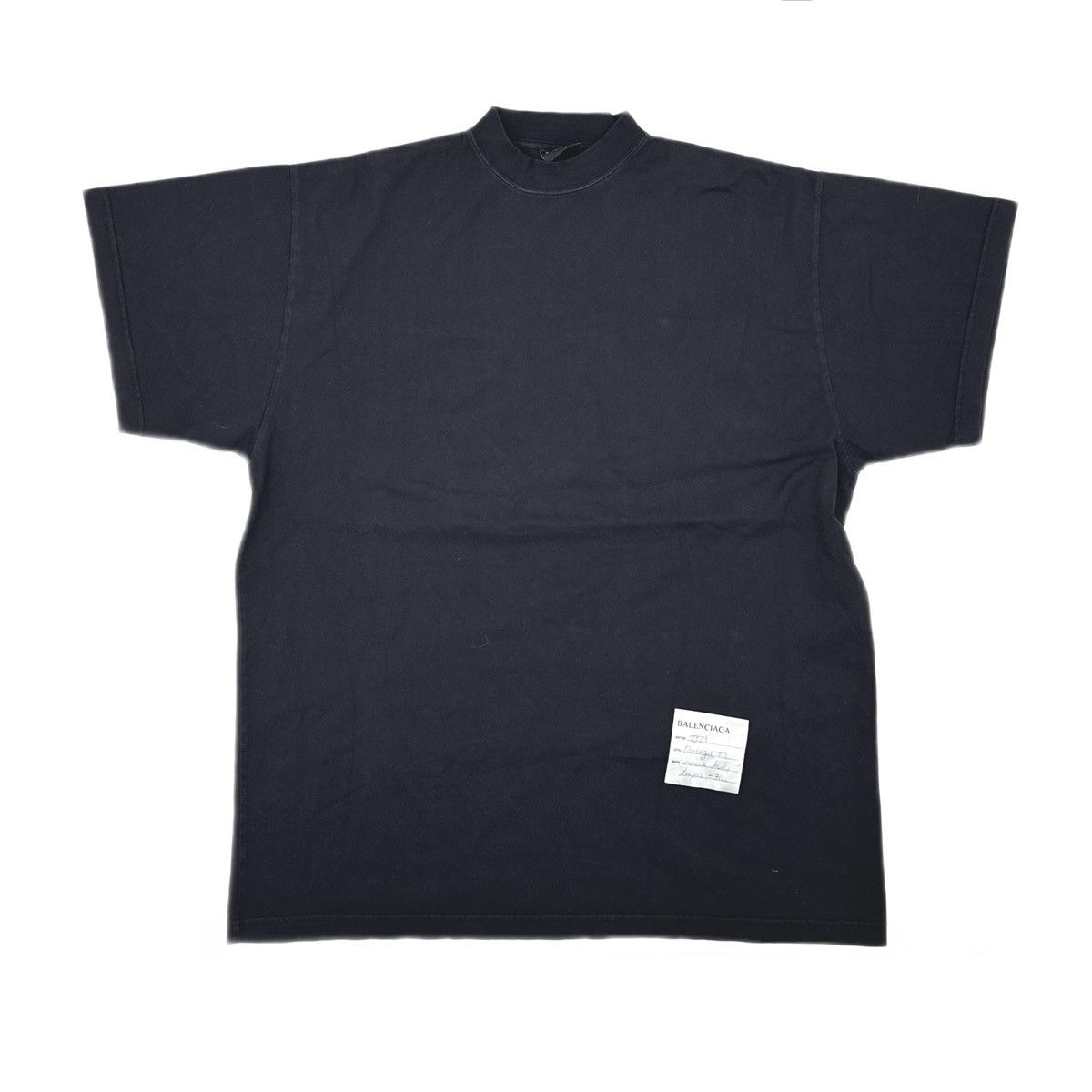 Balenciaga Balenciaga black cotton oversized t-shirt Size US M / EU 48-50 / 2 - 1 Thumbnail