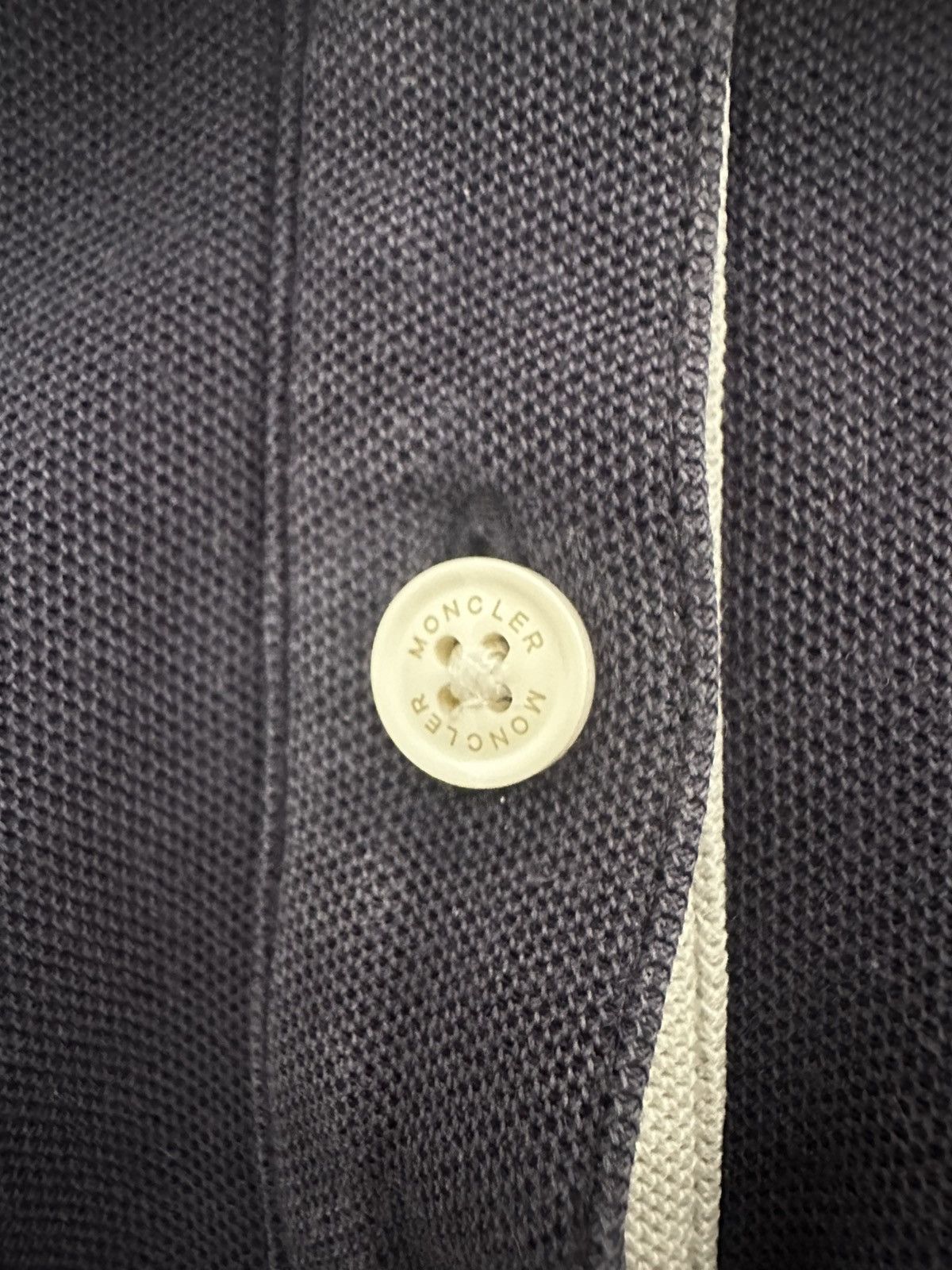 Moncler Moncler Women’s Polo XS Navy – Authentic Size XS / US 0-2 / IT 36-38 - 4 Thumbnail