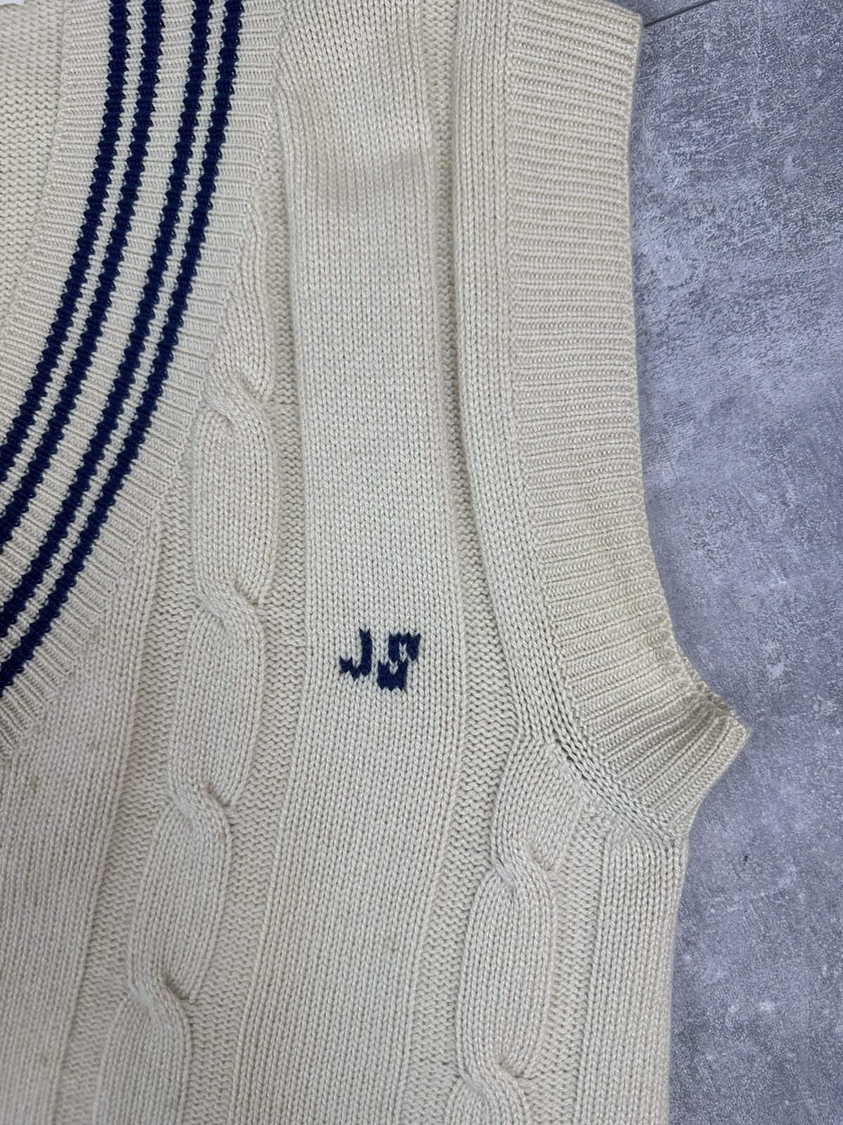 Jil Sander Jil Sander Men Knitted West Sweater Luxury Small Logo Size US XL / EU 56 / 4 - 7 Thumbnail