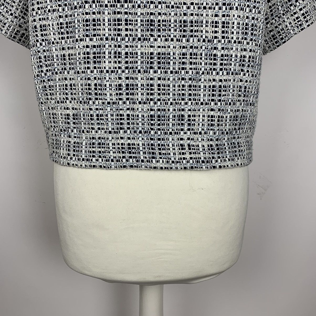 Maje Maje cropped knit blazer jacket blue size 38 Size XS / US 0-2 / IT 36-38 - 10 Thumbnail