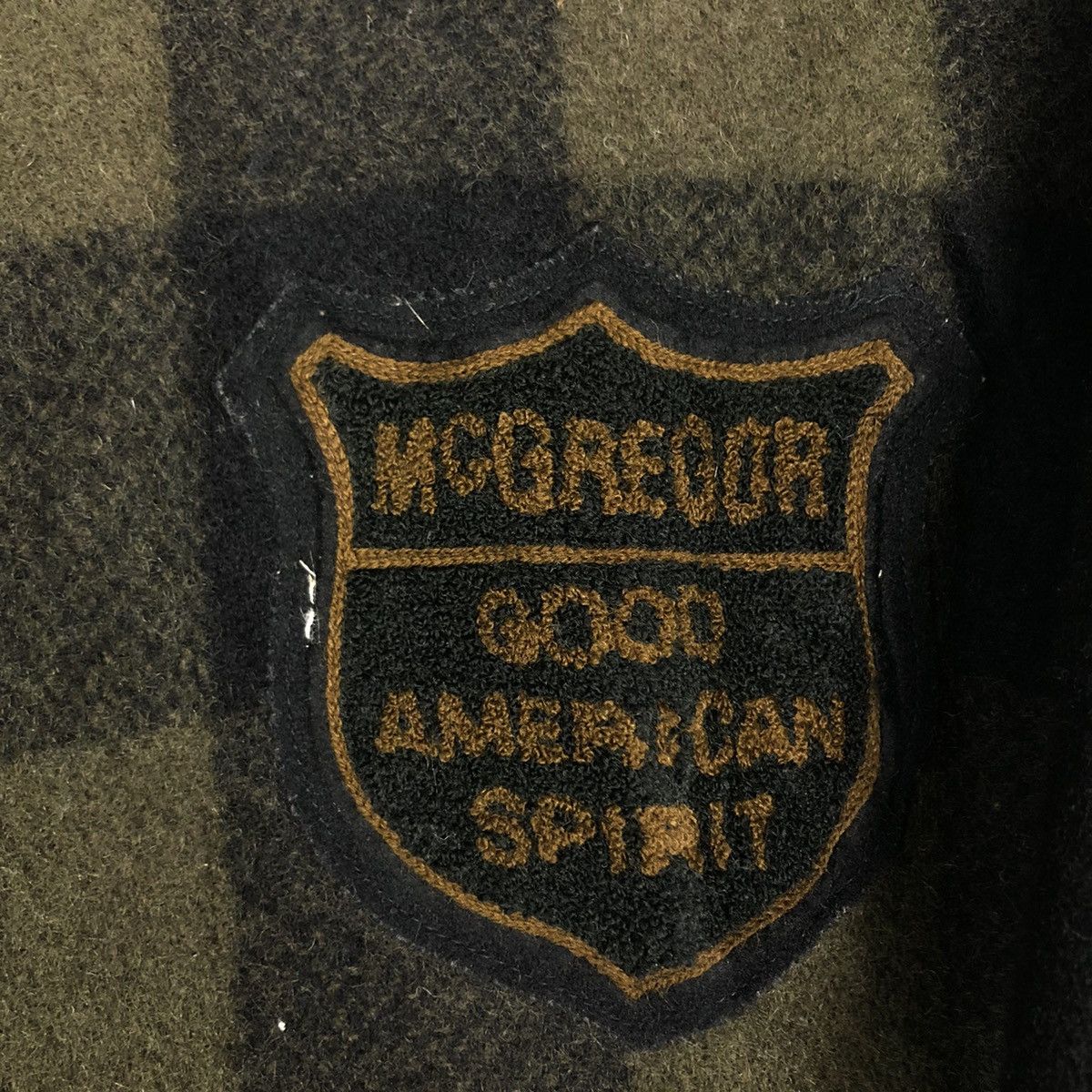 Japanese Brand 🔥Vtg Wool Herringbone Bomber Jacket Mc Gregor USA Size US L / EU 52-54 / 3 - 15 Thumbnail