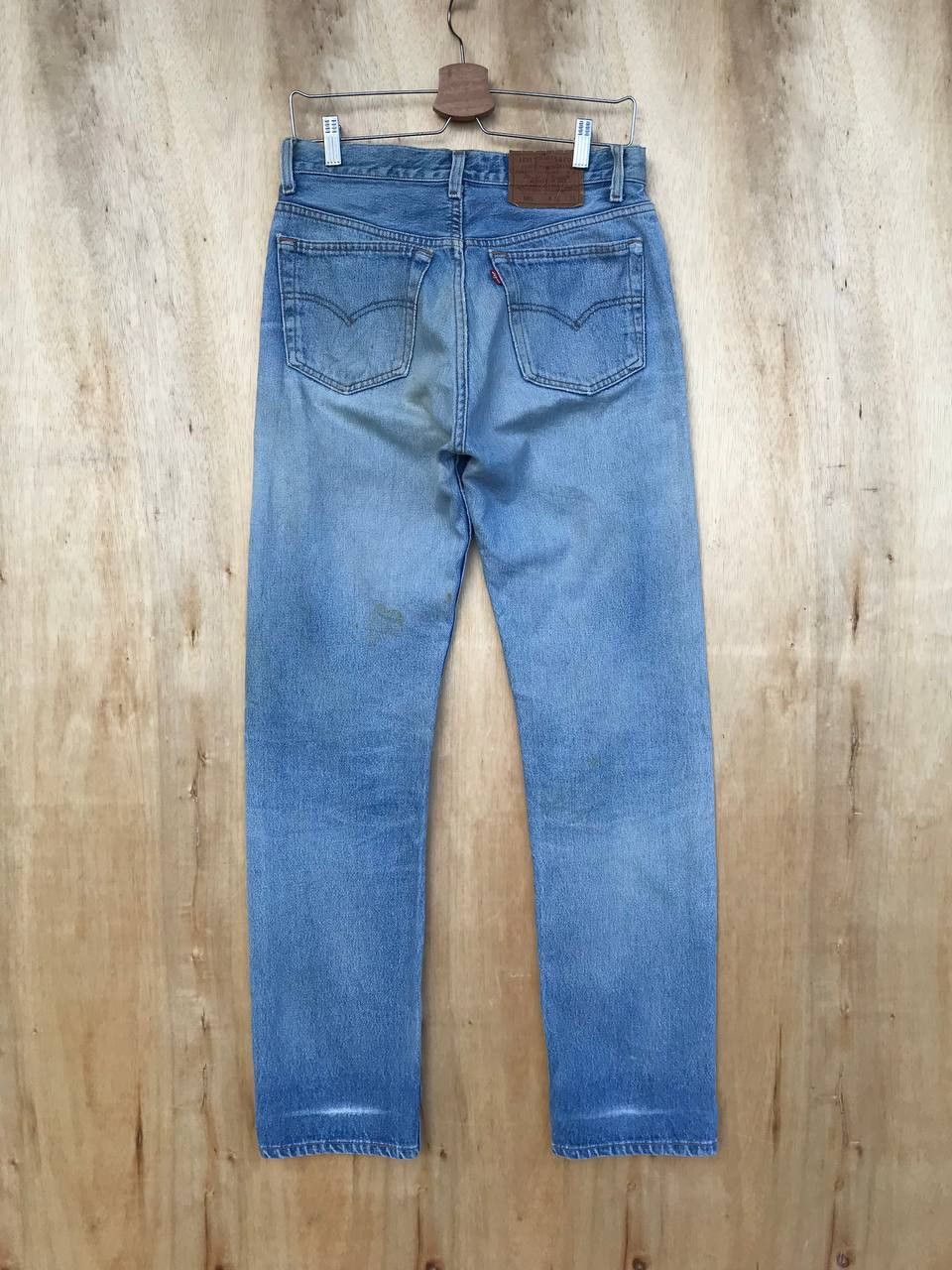 Levi's VINTAGE 1993 LEVIS 501 DIRTY DISTRESSED JEAN W29X32 Size US 29 - 6 Thumbnail