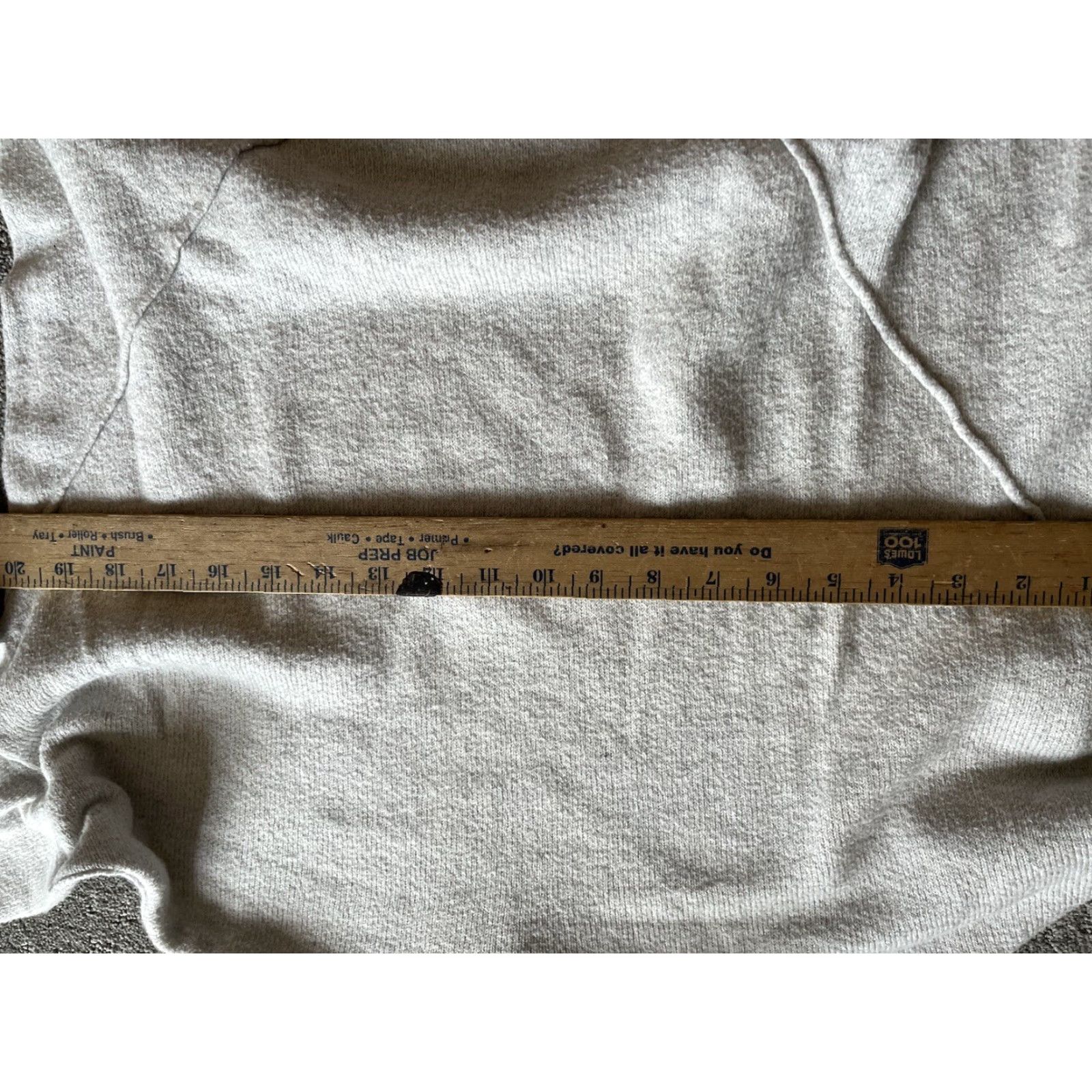 Lucky Brand VINTAGE Lucky Brand Women Sweater Turtleneck Long Sleeve Cotton Blend Medium Gray Pullover Fall Winter Womens Size M / US 6-8 / IT 42-44 - 4 Thumbnail