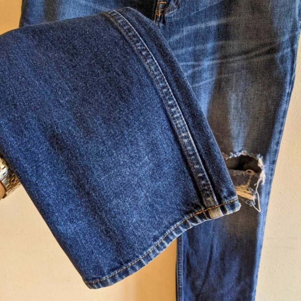 Hollister Hollister Men’s Distressed Straight Leg Jeans W32 L32 Medium Wash Button Fly Size US 32 / EU 48 - 11 Thumbnail