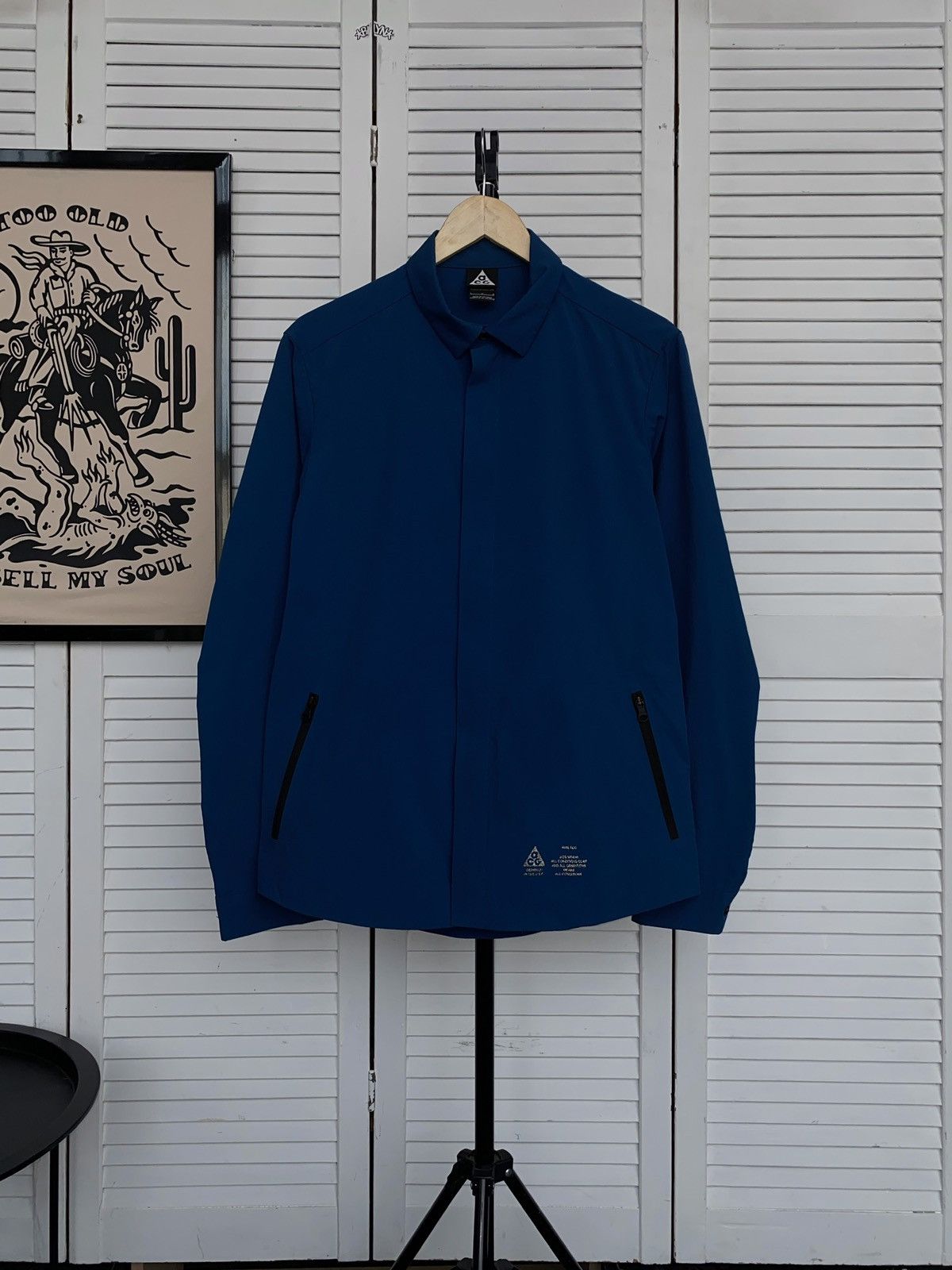 Errolson Hugh × Nike ACG Nike Lab ACG Zip Tech Shirt Jacket Nylon Gore Tex Archive Size US L / EU 52-54 / 3 - 2 Thumbnail