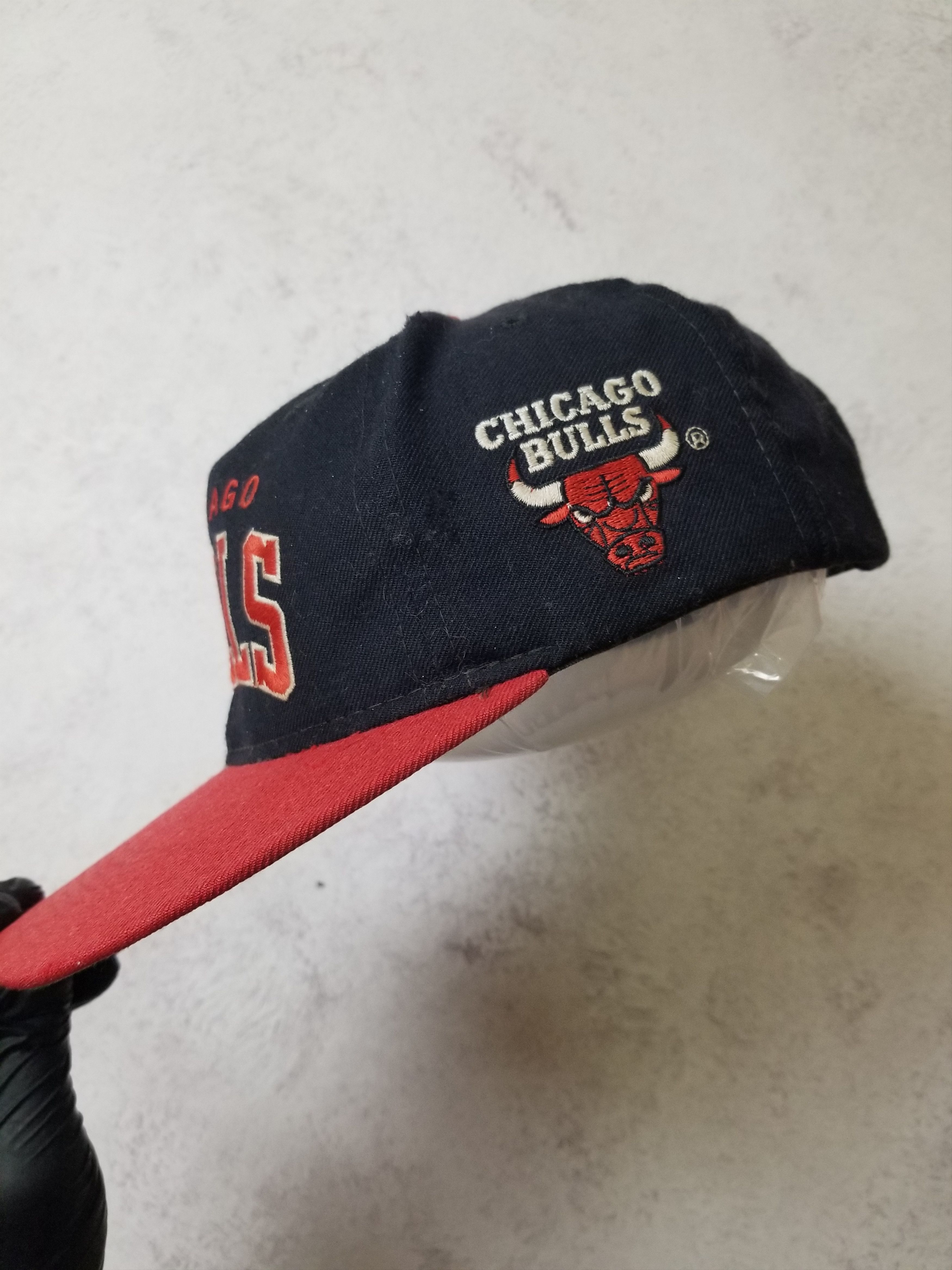 Starter Vintage Chicago Bulls Hat Starter Arch Snapback NBA Wool Cap Size ONE SIZE - 2 Thumbnail