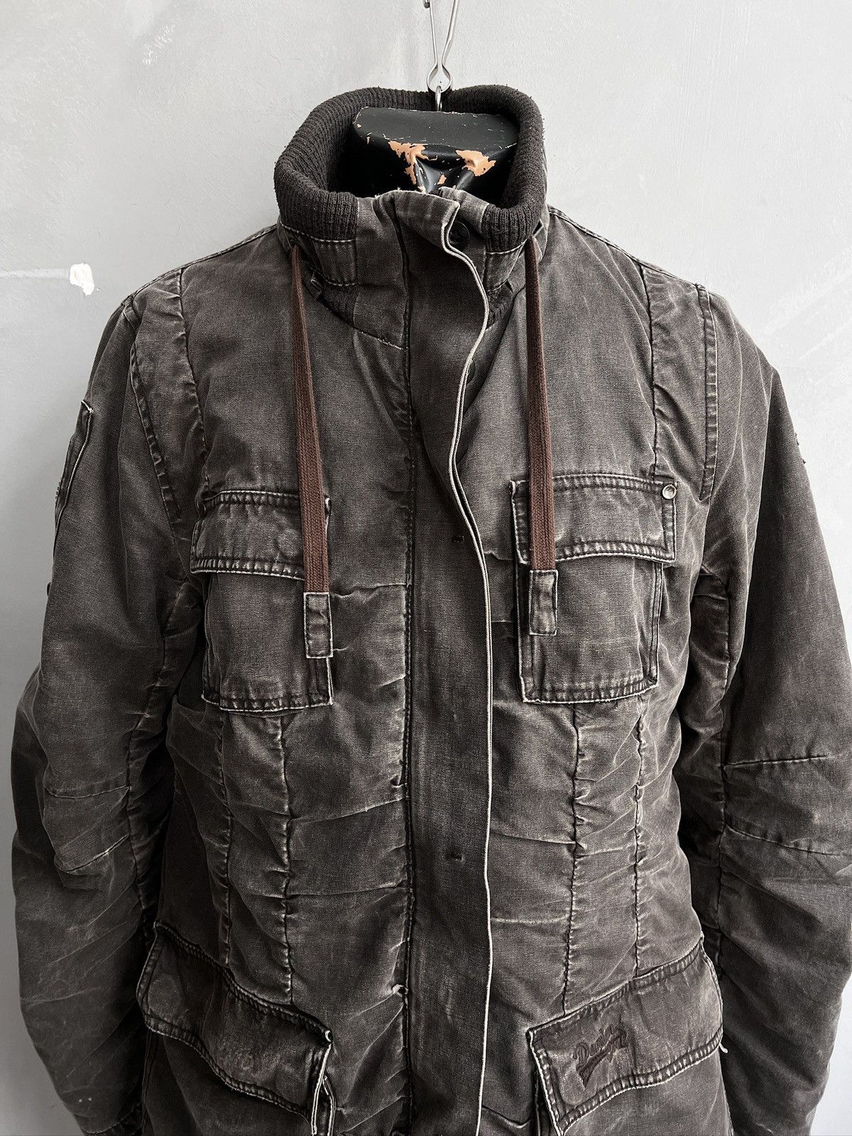 Issey Miyake Rare bondage washed distressed Issey Miyake style jacket Size US M / EU 48-50 / 2 - 2 Thumbnail