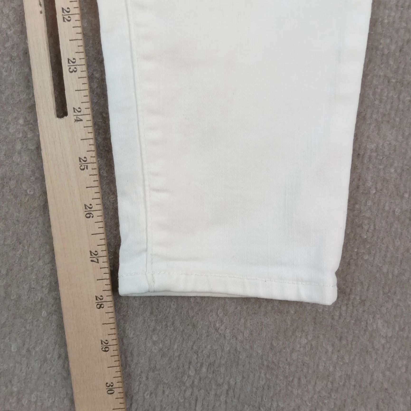 Madewell Madewell Womens Jeans 28 White 9 High Rise Skinny Casual Comfort Size 28" / US 6 / IT 42 - 3 Thumbnail