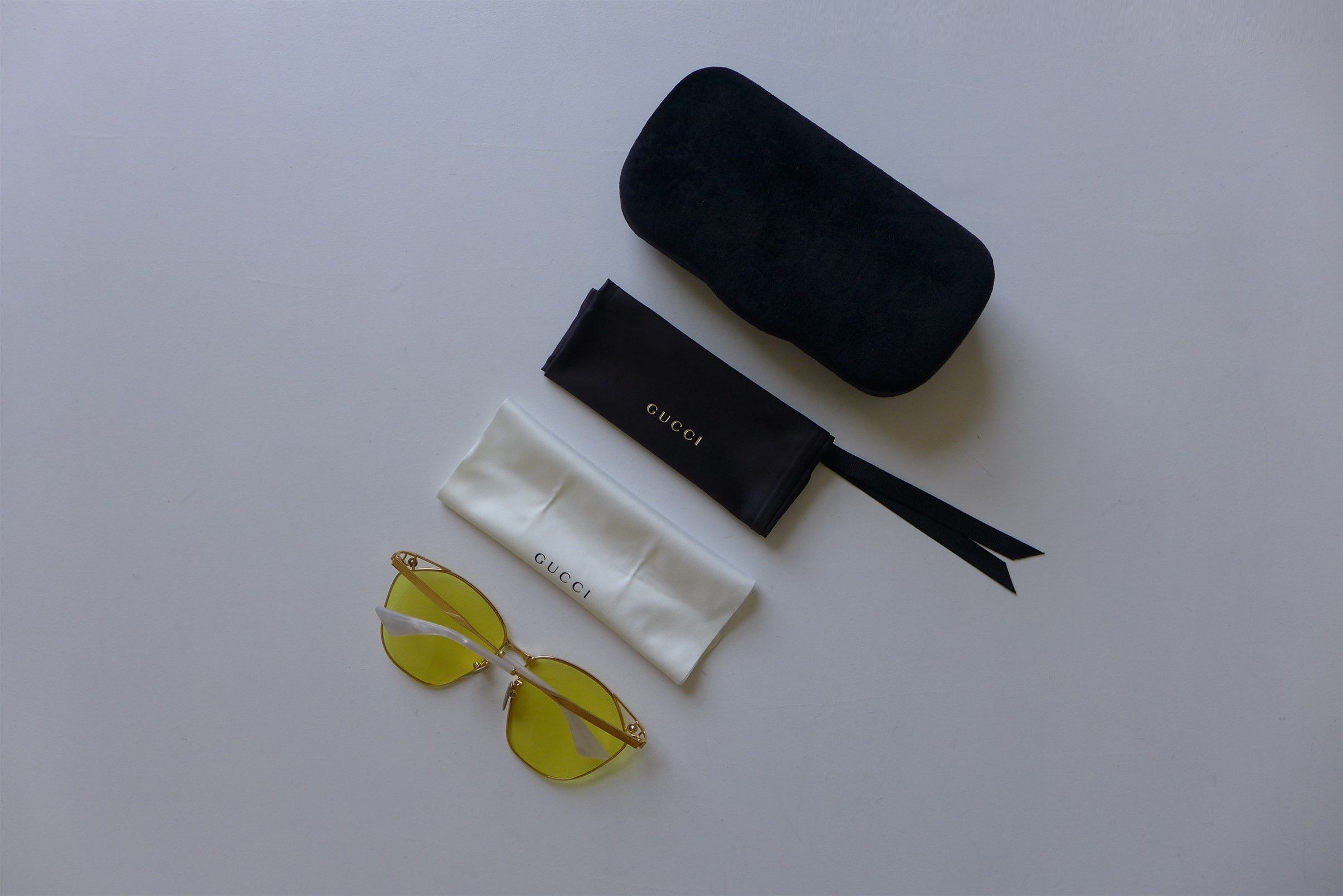 Gucci Gucci GG1375SA Gold Sunglasses Size ONE SIZE - 1 Thumbnail
